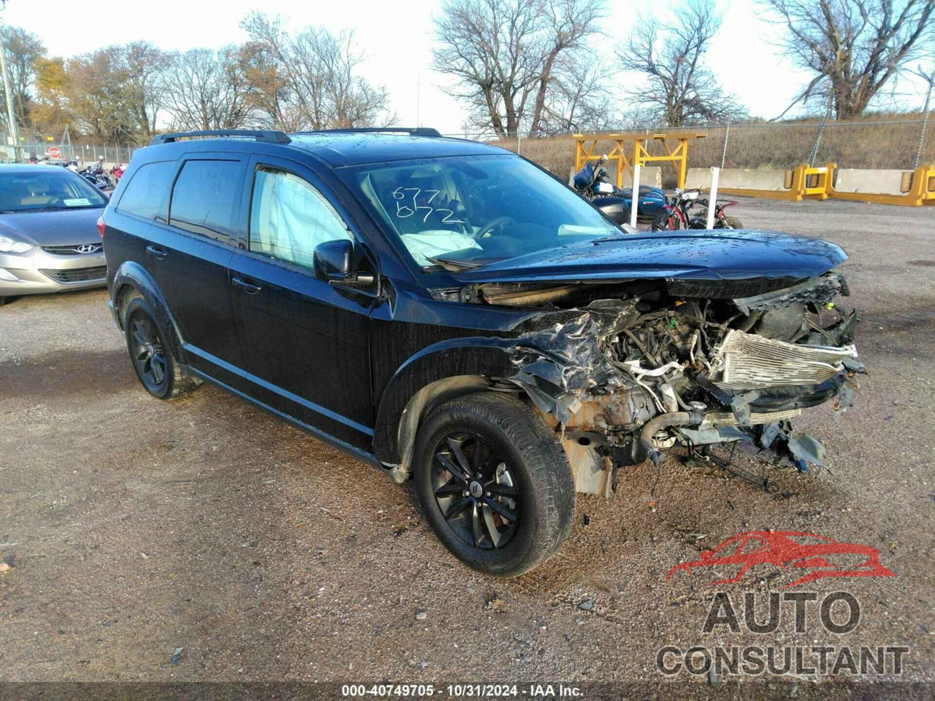 DODGE JOURNEY 2019 - 3C4PDCBB6KT718886