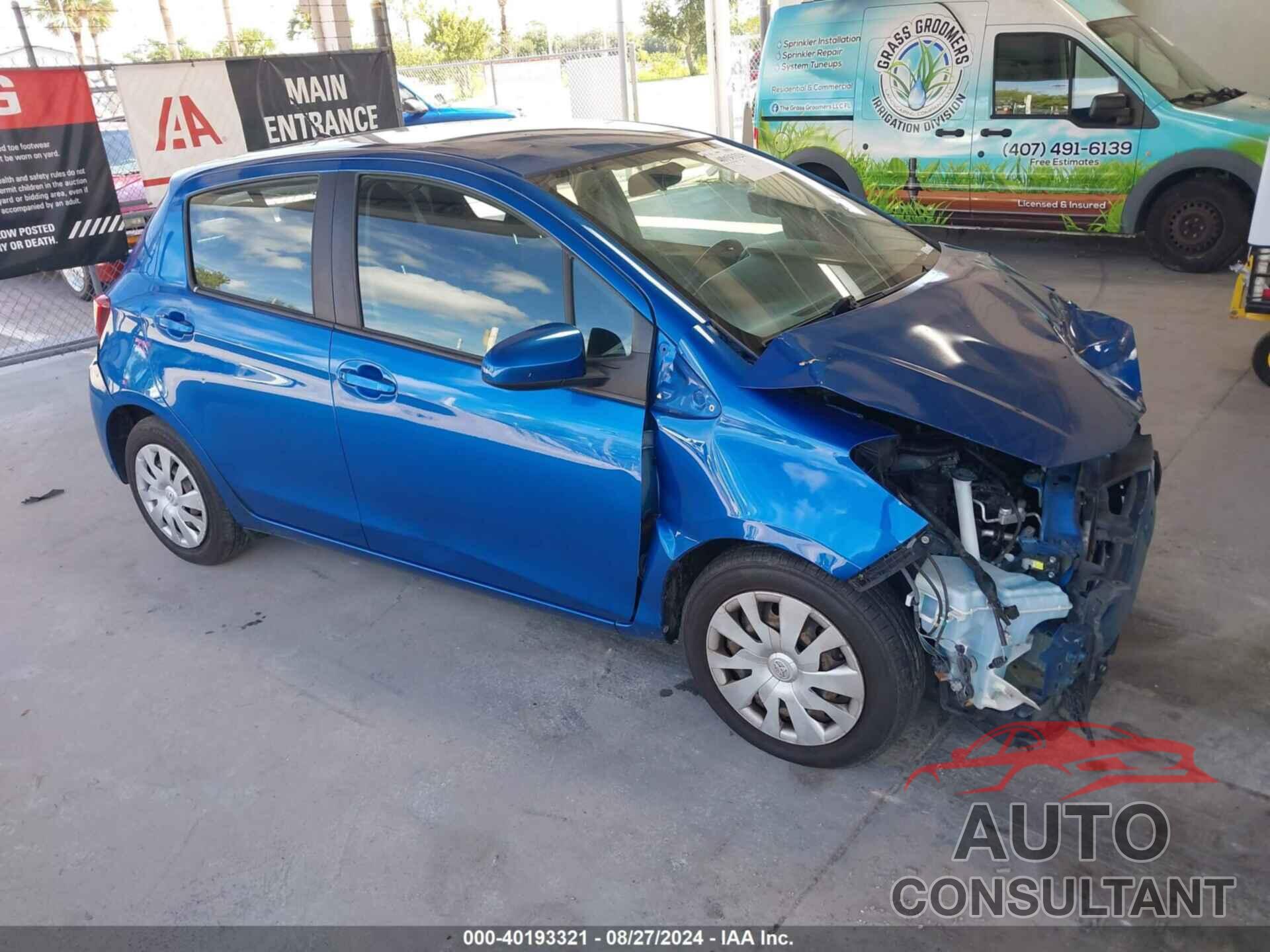 TOYOTA YARIS 2016 - VNKKTUD39GA060916