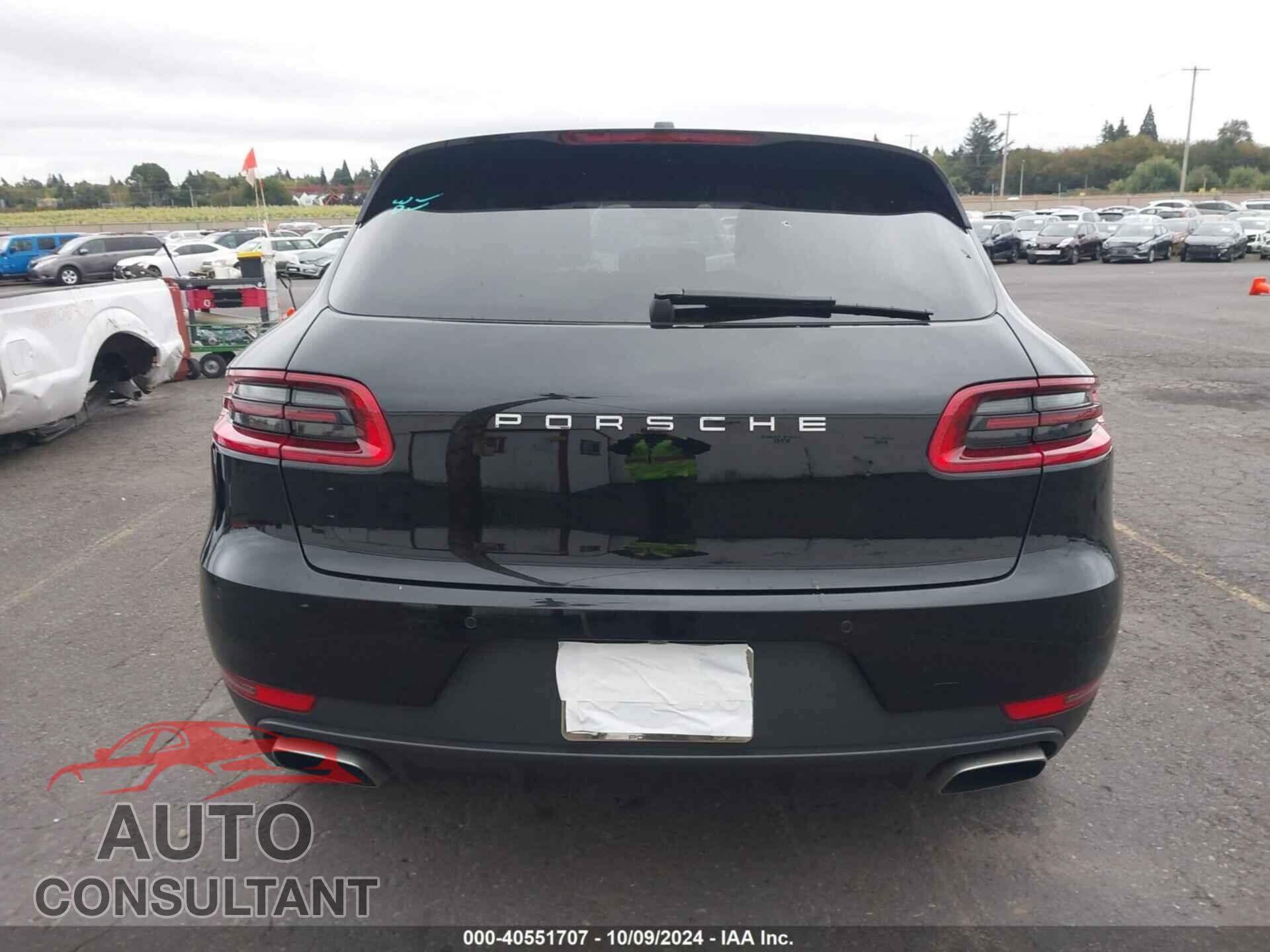 PORSCHE MACAN 2017 - WP1AA2A55HLB81743
