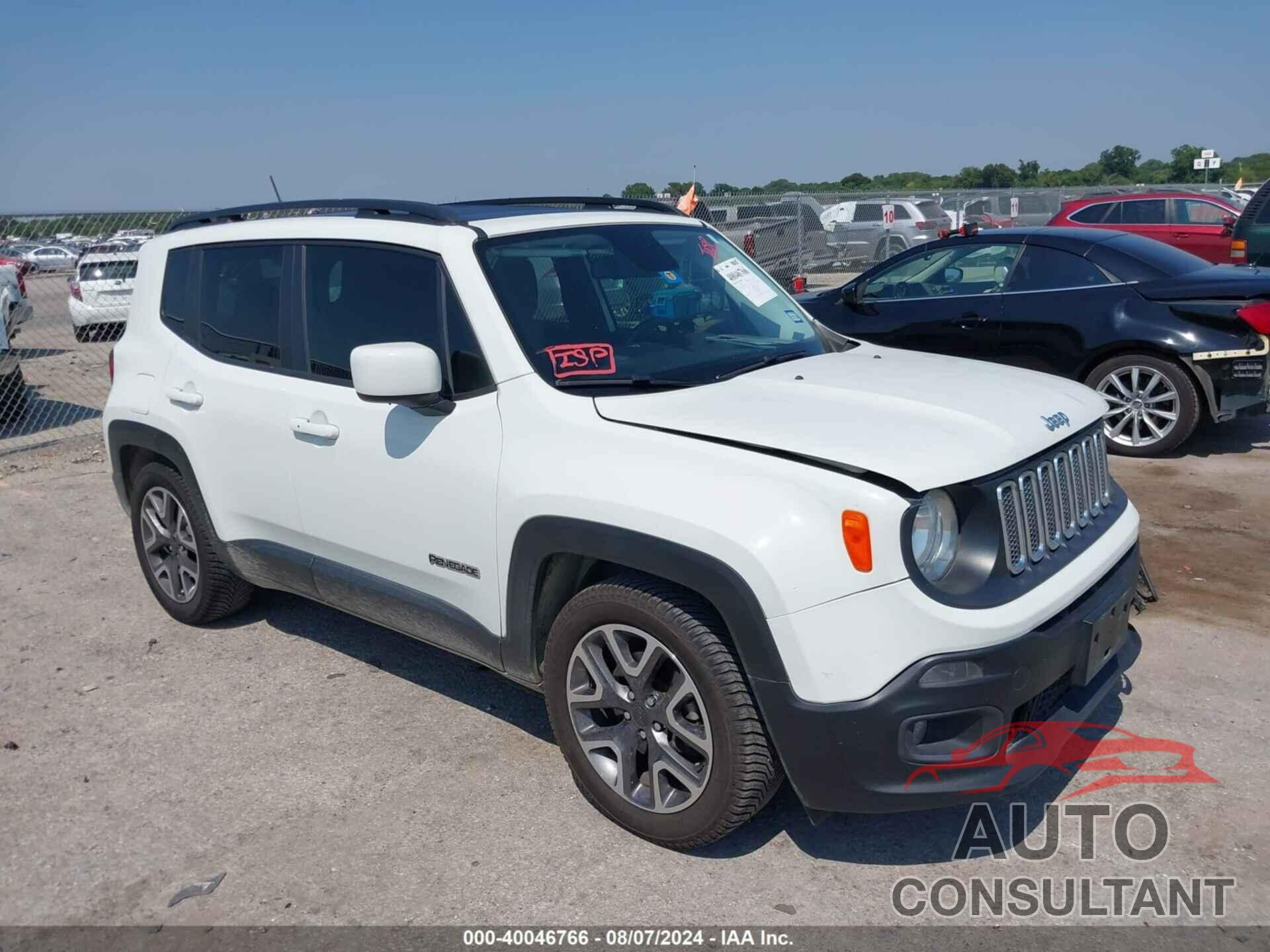 JEEP RENEGADE 2016 - ZACCJABTXGPE10008