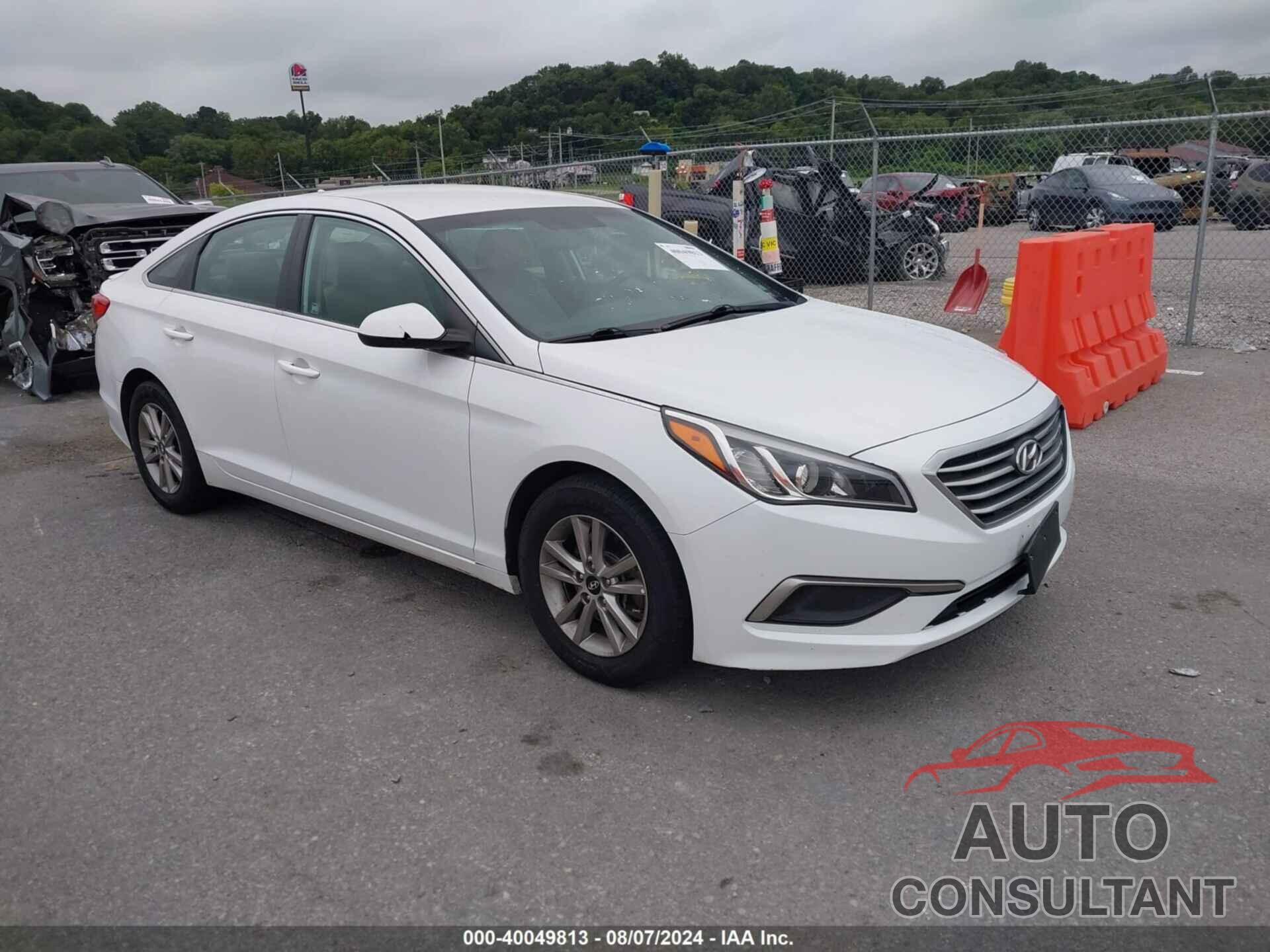 HYUNDAI SONATA 2016 - 5NPE24AFXGH368533
