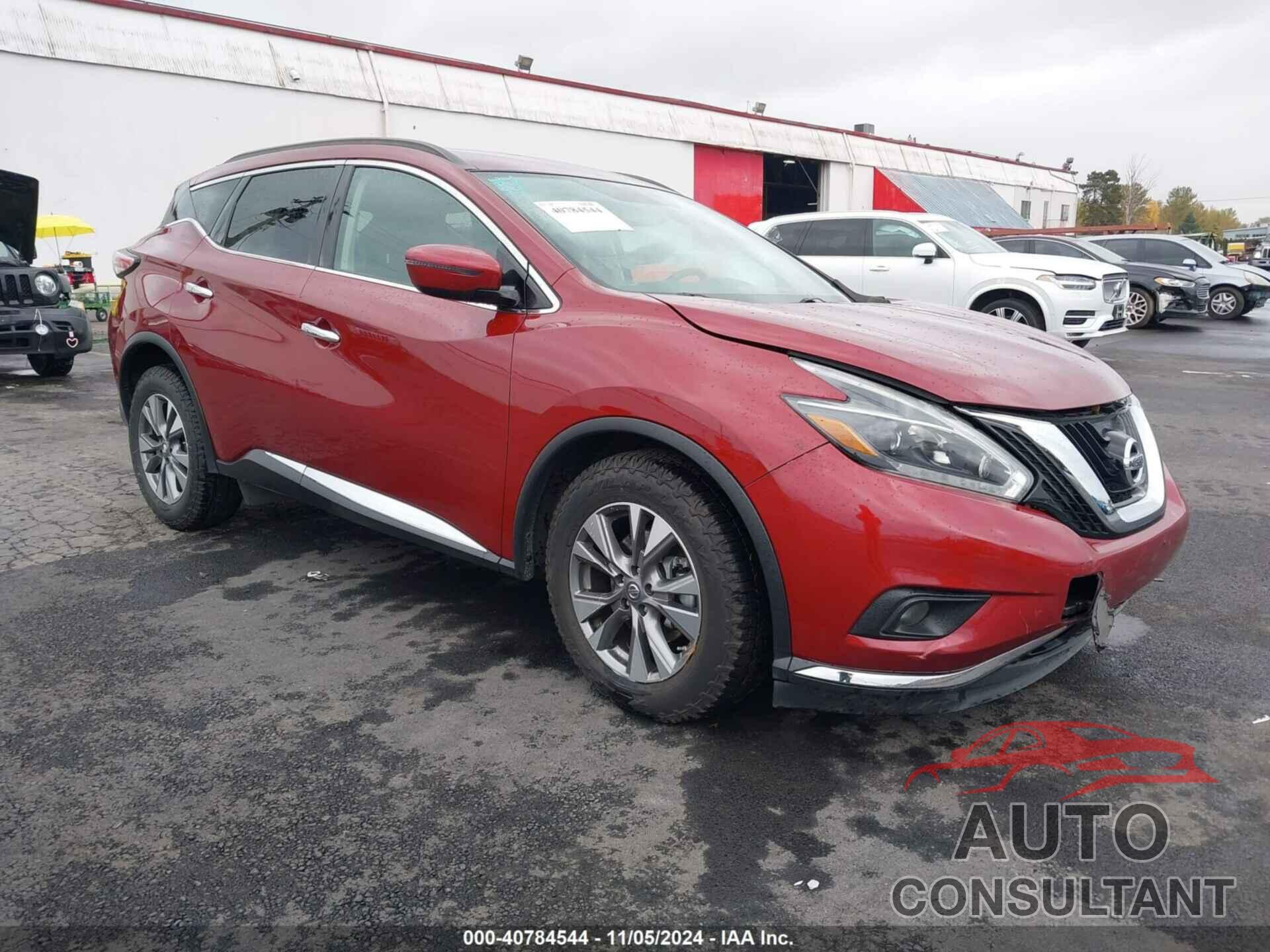 NISSAN MURANO 2018 - 5N1AZ2MH9JN142224