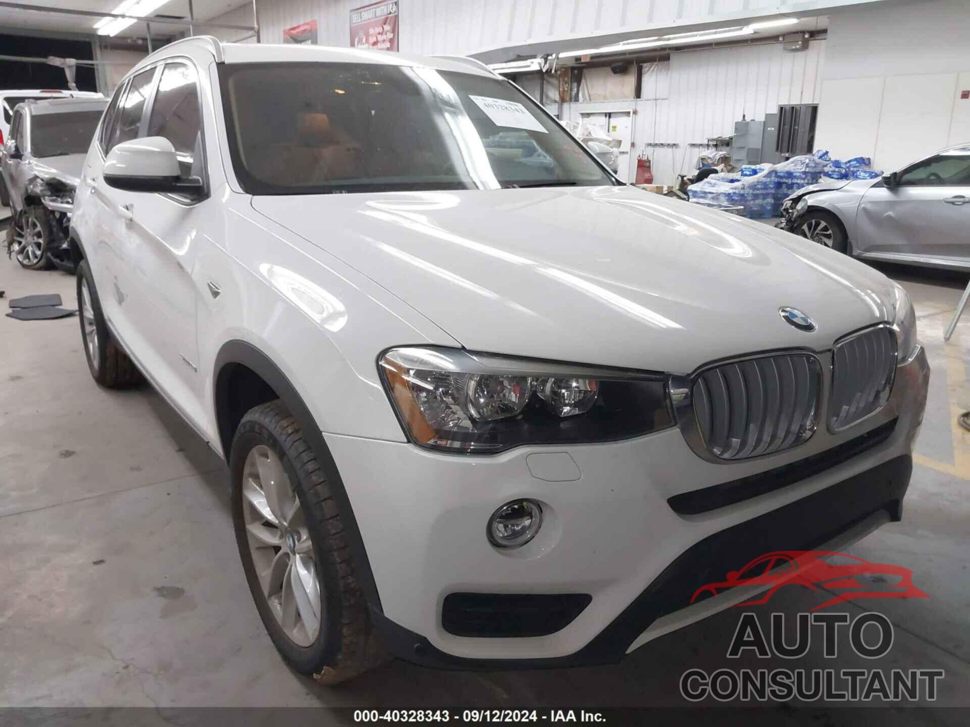 BMW X3 2017 - 5UXWZ7C36H0V92819