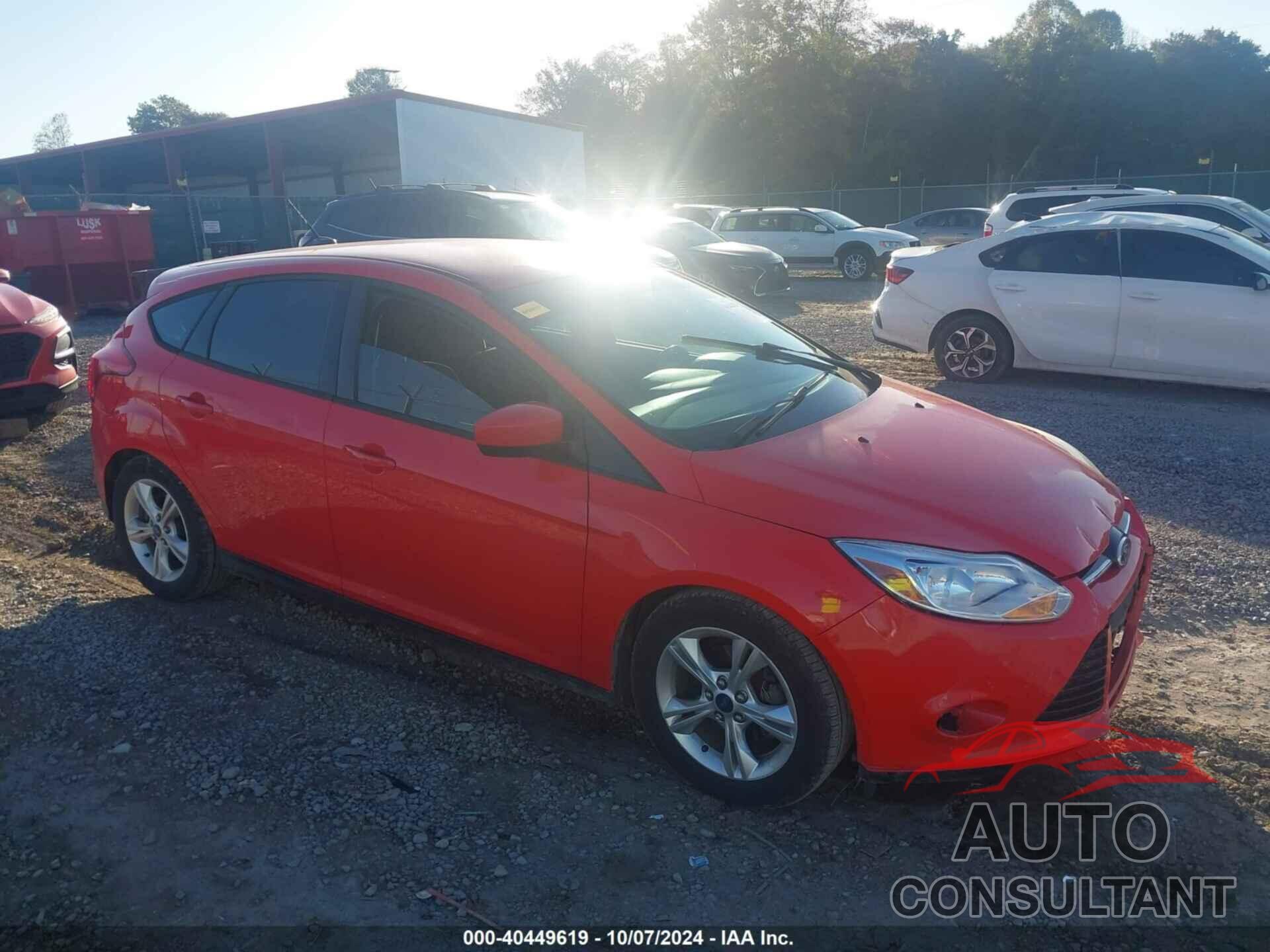 FORD FOCUS 2012 - 1FAHP3K23CL310876