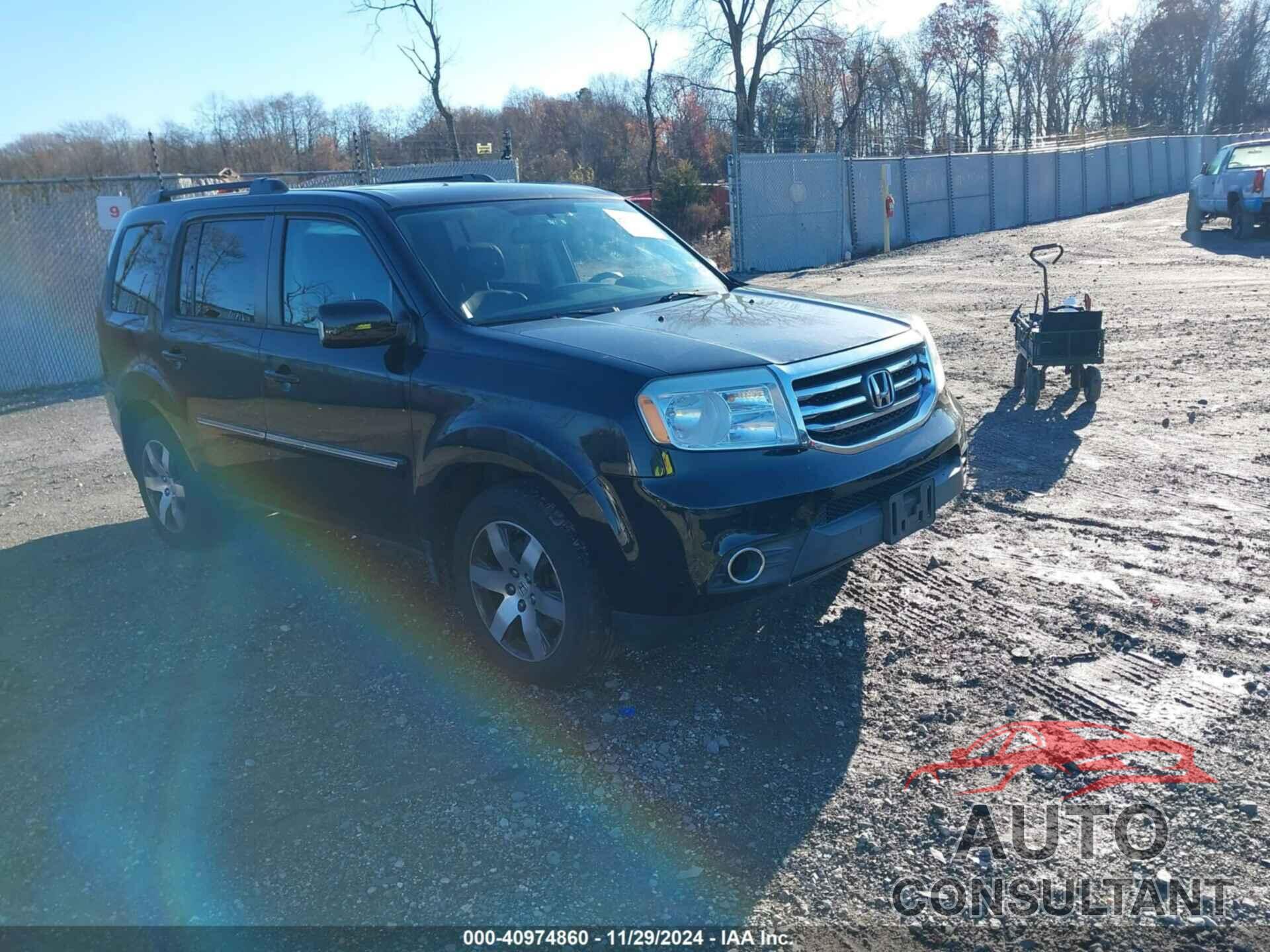 HONDA PILOT 2013 - 5FNYF4H9XDB019139