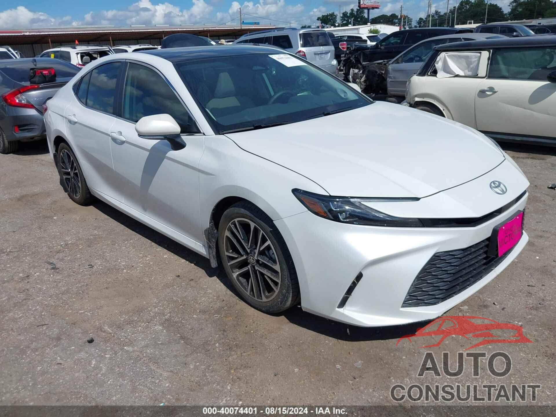 TOYOTA CAMRY 2025 - 4T1DAACK7SU506790