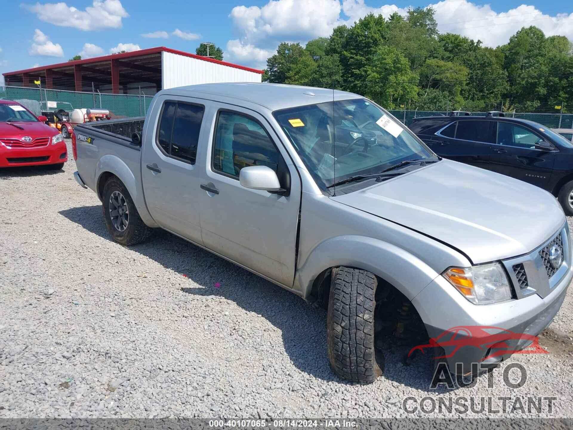 NISSAN FRONTIER 2018 - 1N6AD0EV6JN761534