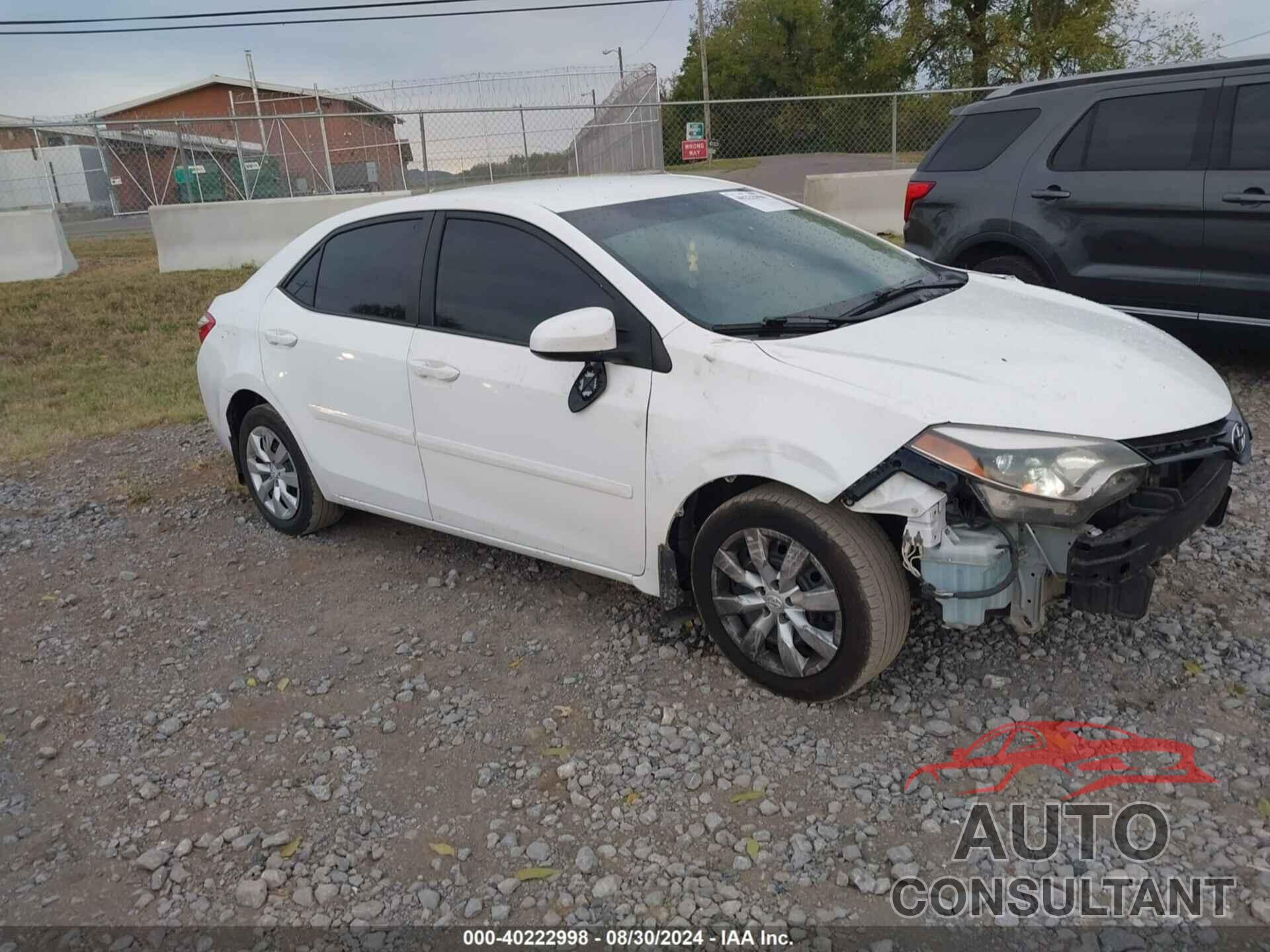 TOYOTA COROLLA 2016 - 5YFBURHE0GP506624