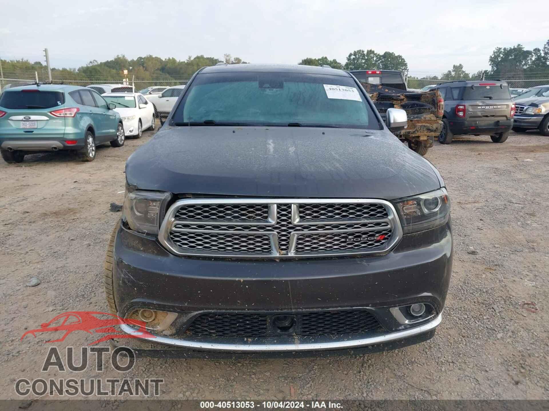 DODGE DURANGO 2017 - 1C4RDJEG5HC642280