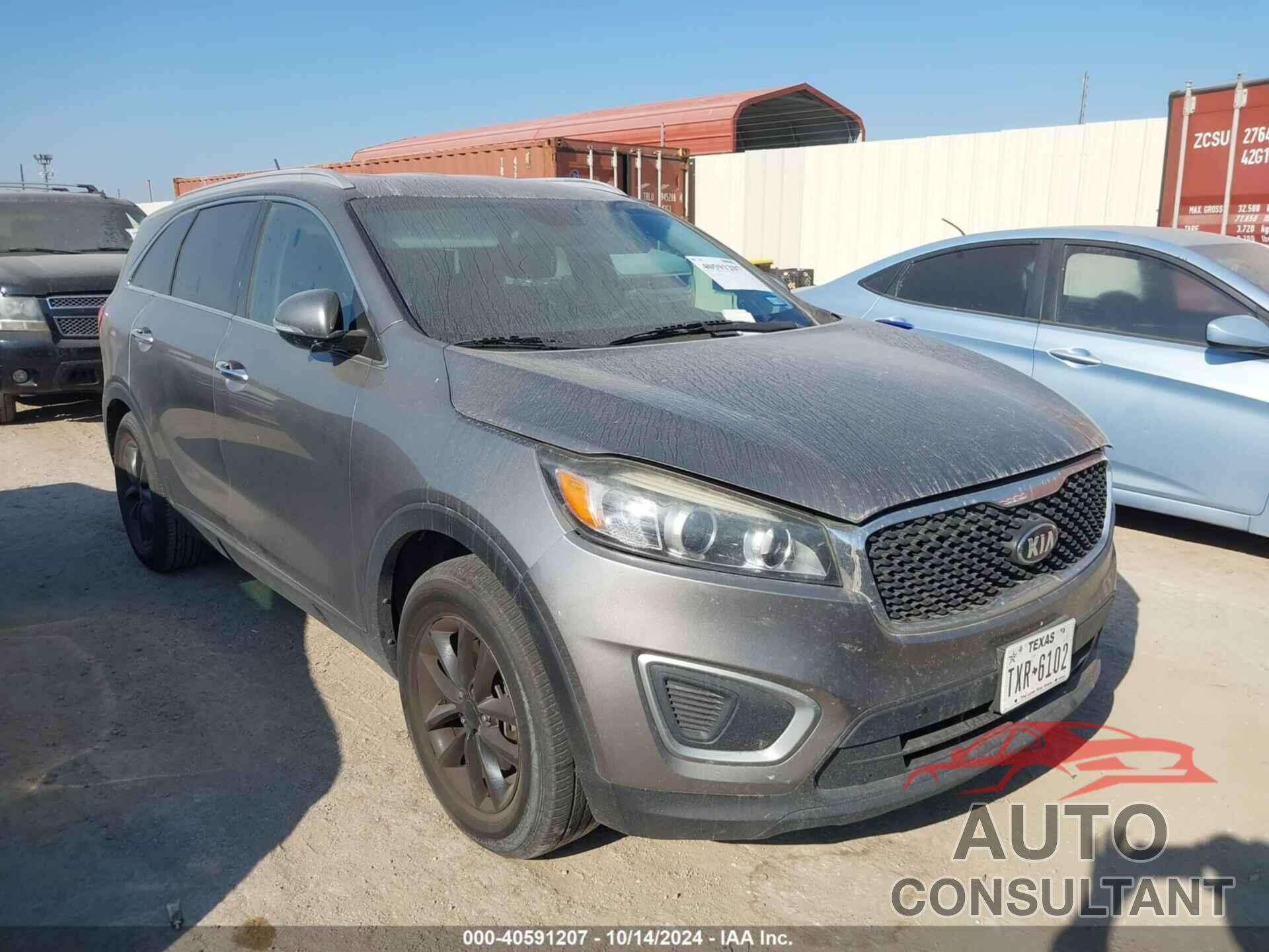 KIA SORENTO 2017 - 5XYPG4A56HG230076