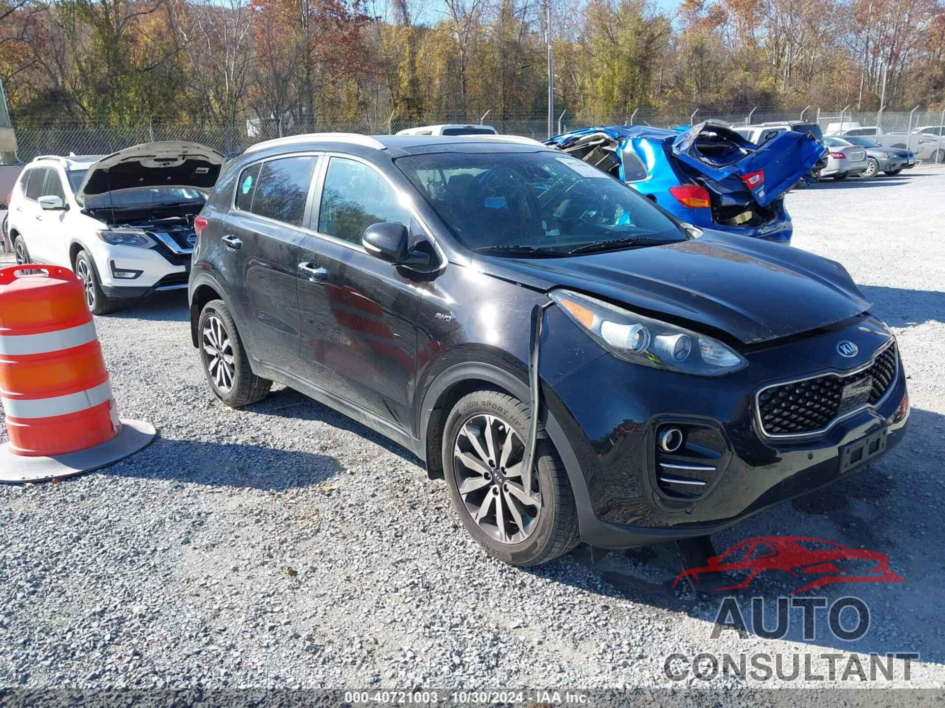 KIA SPORTAGE 2017 - KNDPNCAC0H7231333