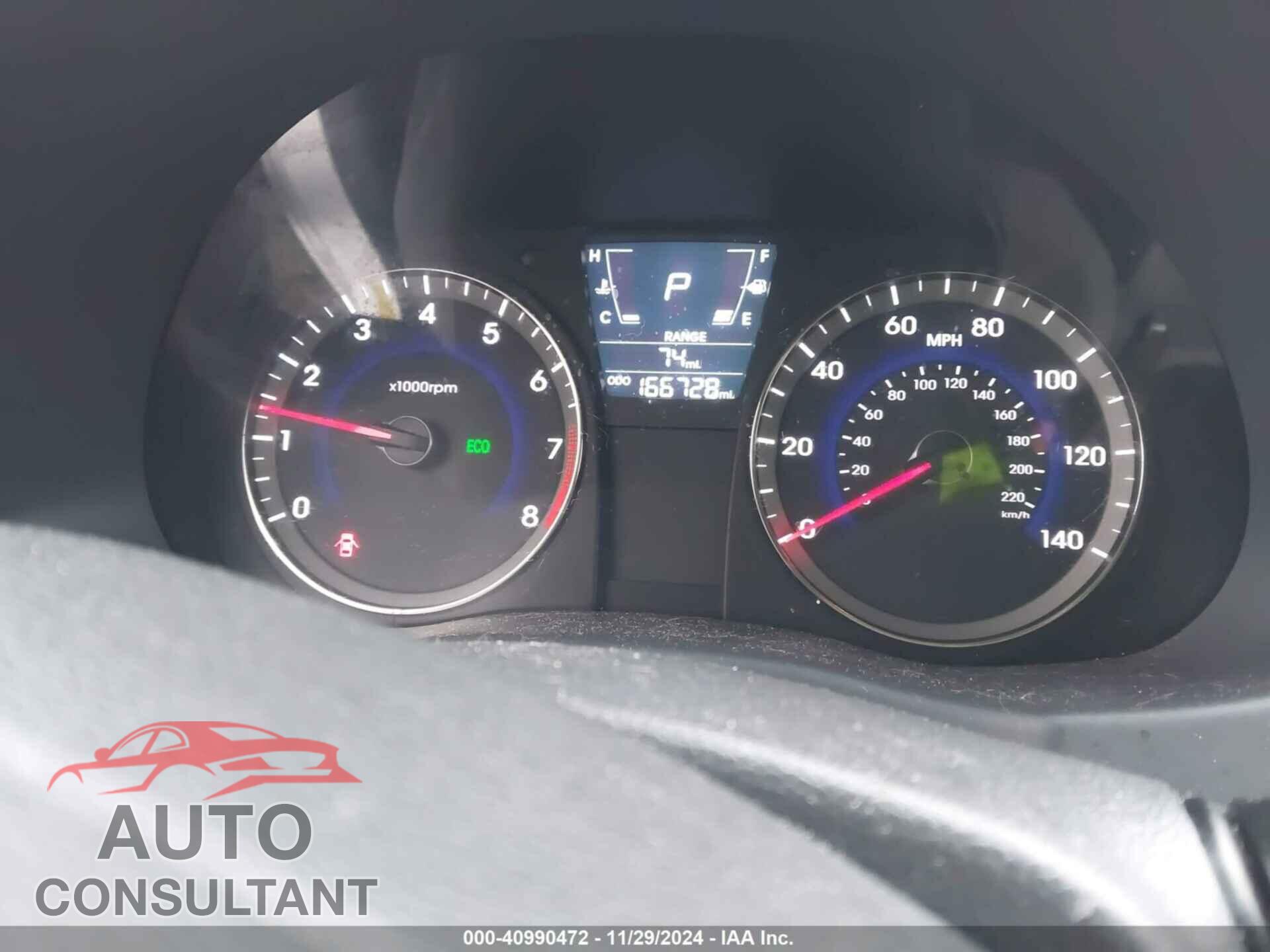 HYUNDAI ACCENT 2013 - KMHCT4AE1DU331282