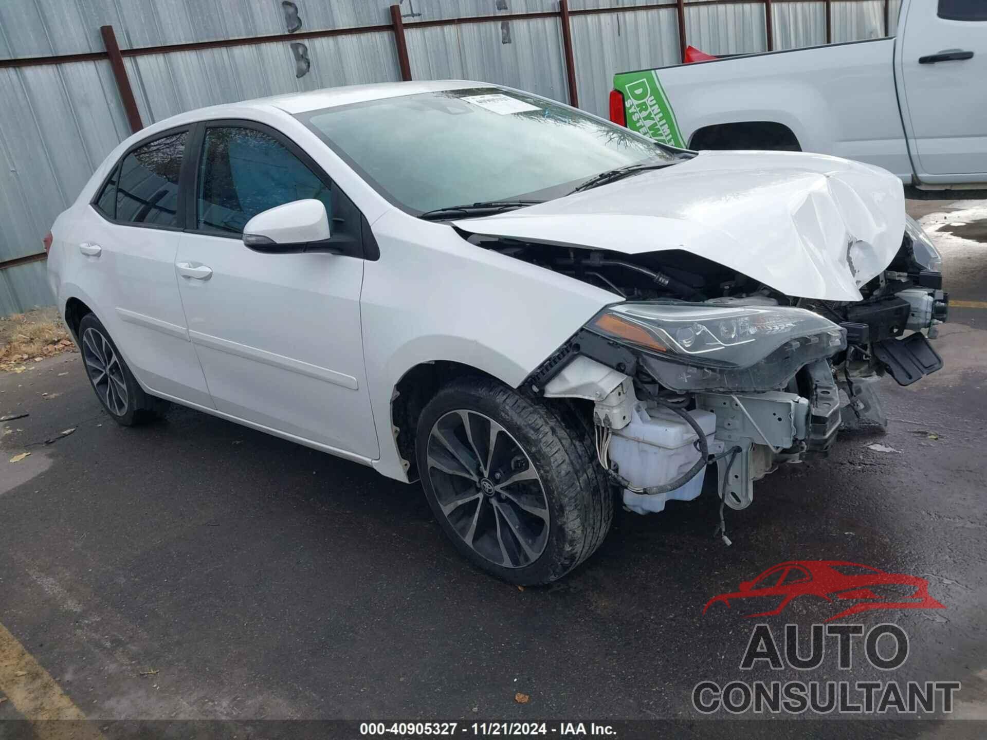 TOYOTA COROLLA 2017 - 5YFBURHE2HP717843