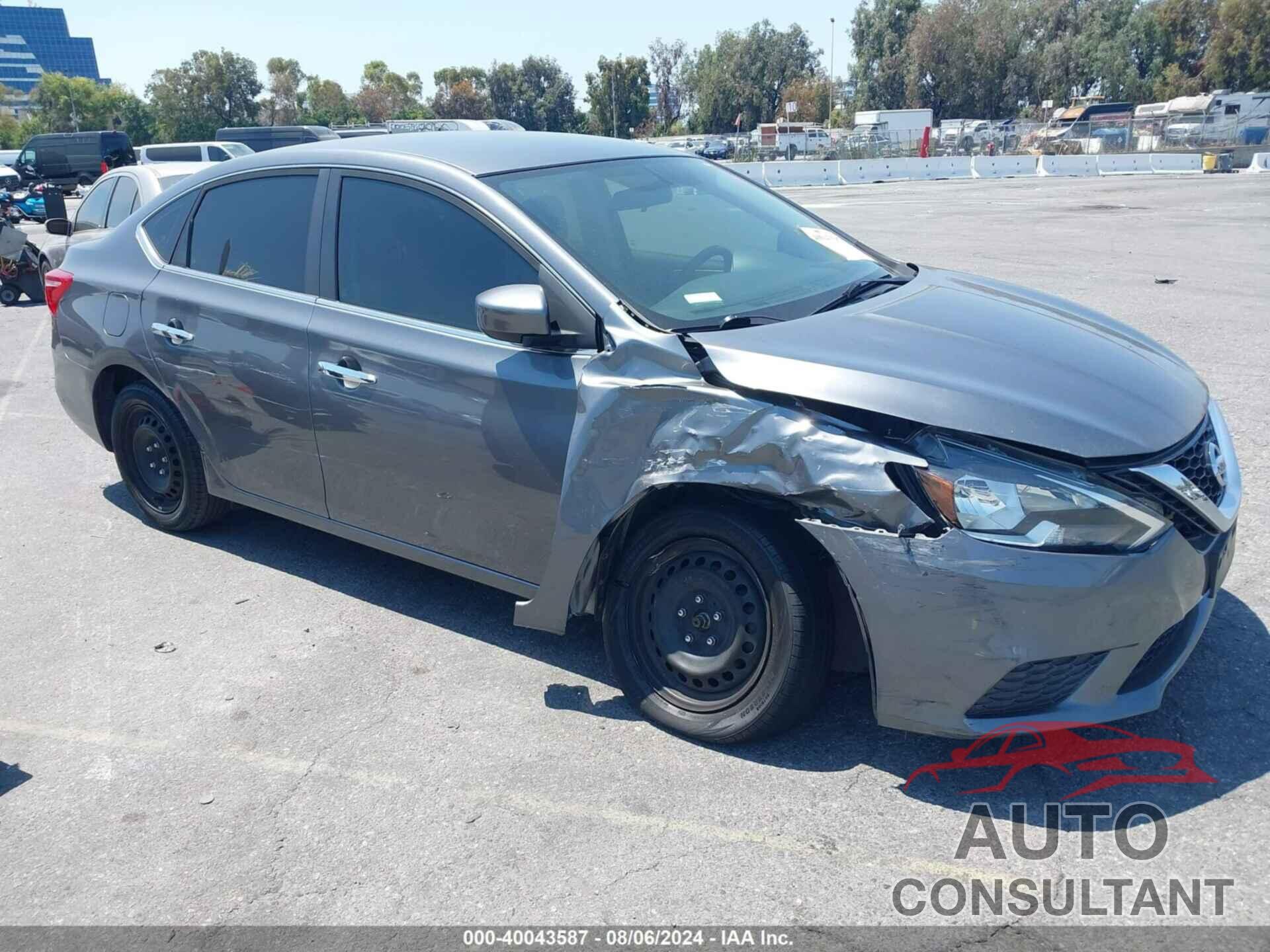 NISSAN SENTRA 2019 - 3N1AB7AP9KY354307