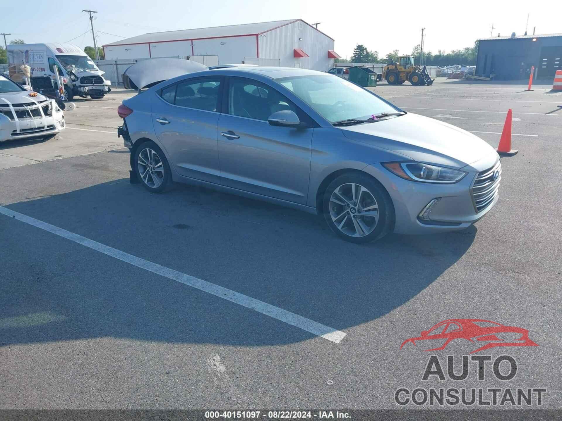 HYUNDAI ELANTRA 2017 - 5NPD84LF3HH088087