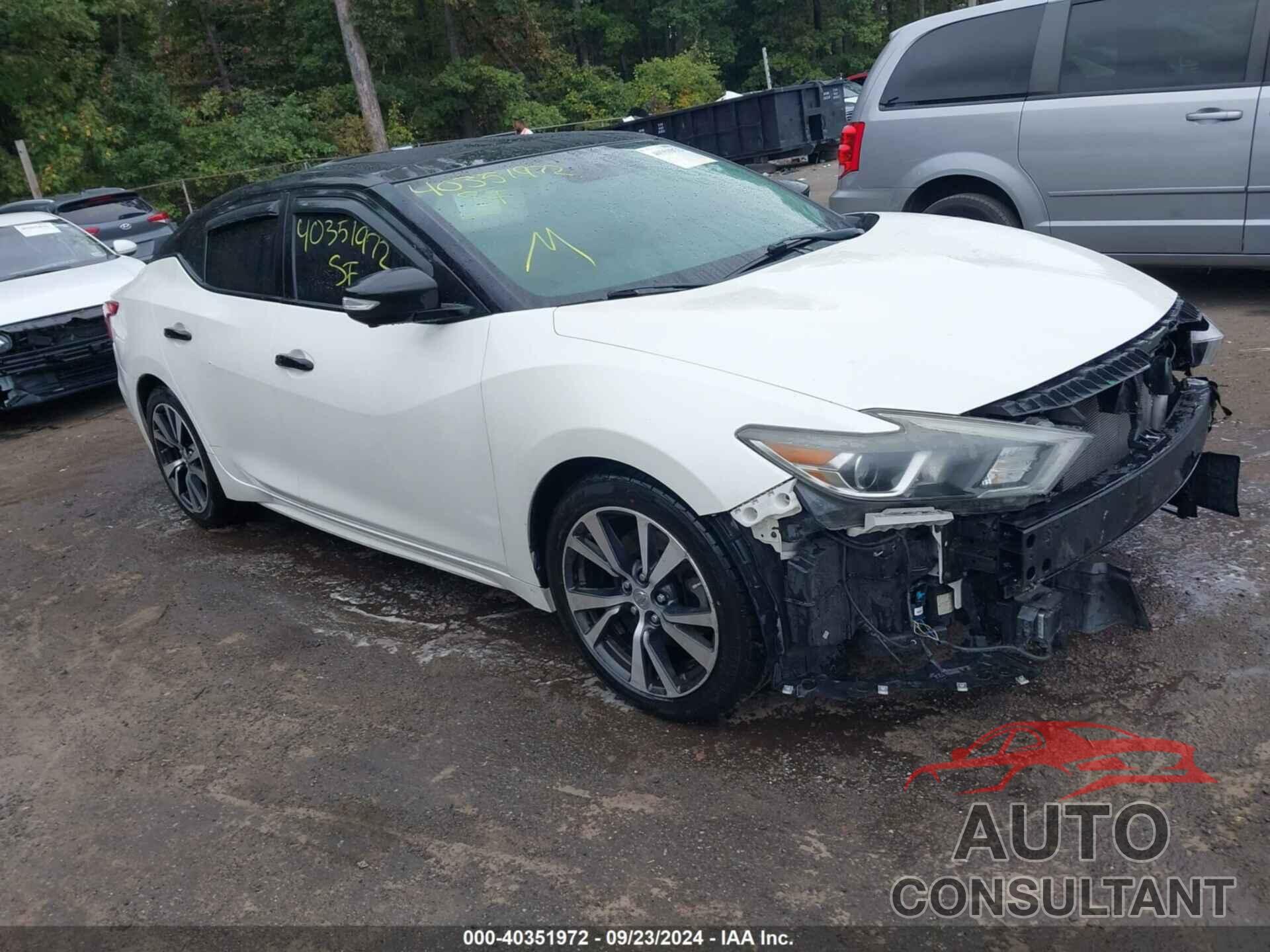 NISSAN MAXIMA 2016 - 1N4AA6AP3GC426540