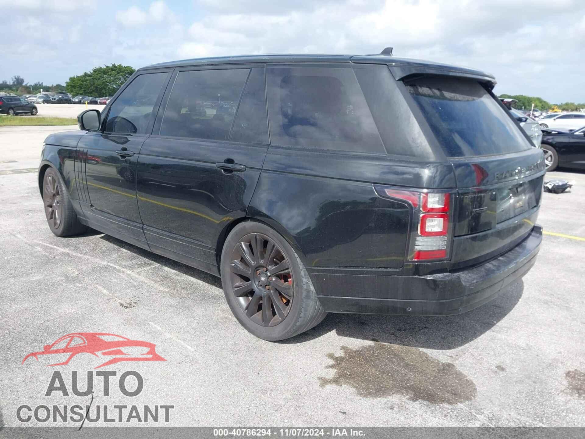 LAND ROVER RANGE ROVER 2016 - SALGS3EF8GA273532