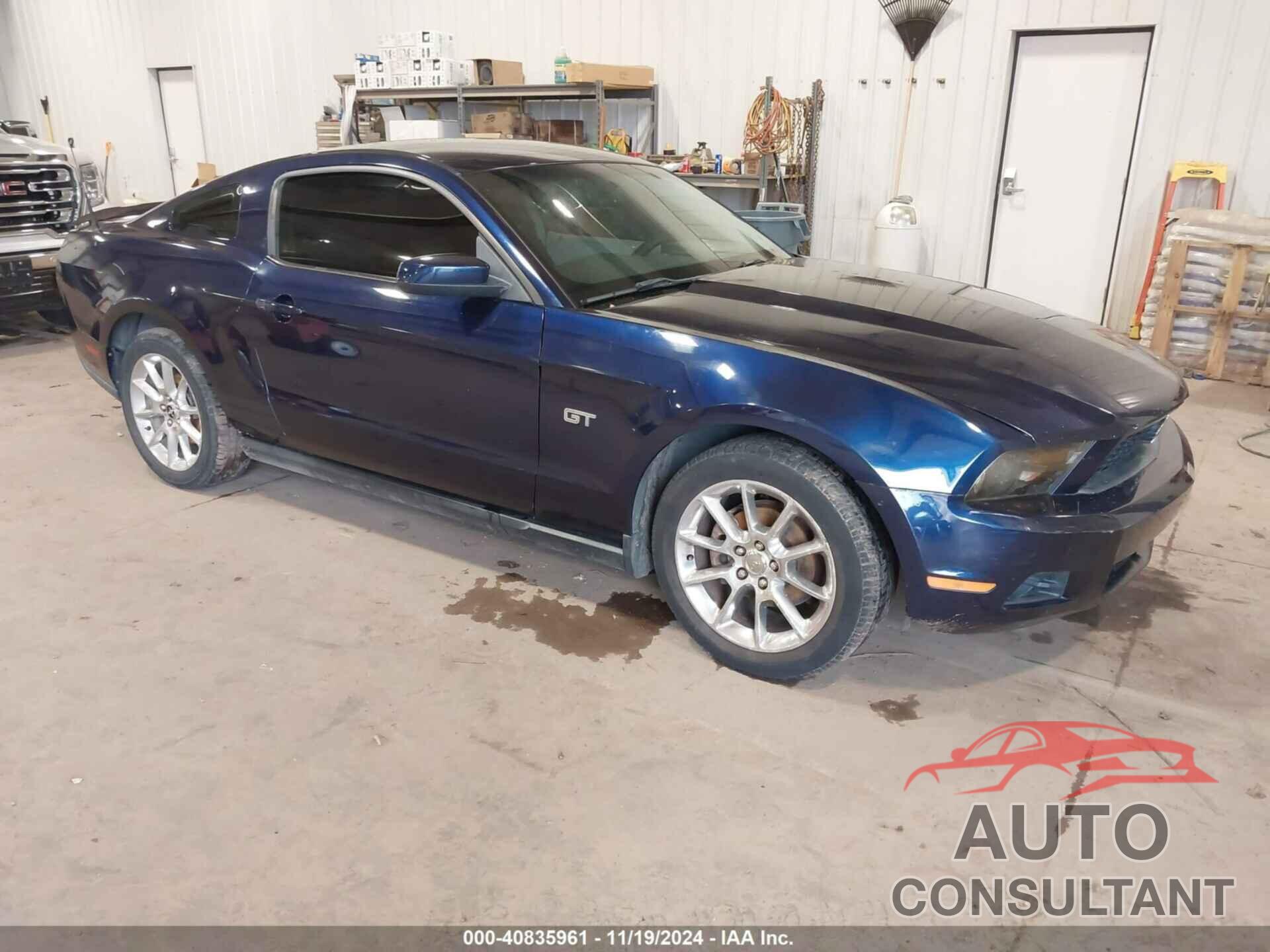 FORD MUSTANG 2010 - 1ZVBP8AN2A5160671