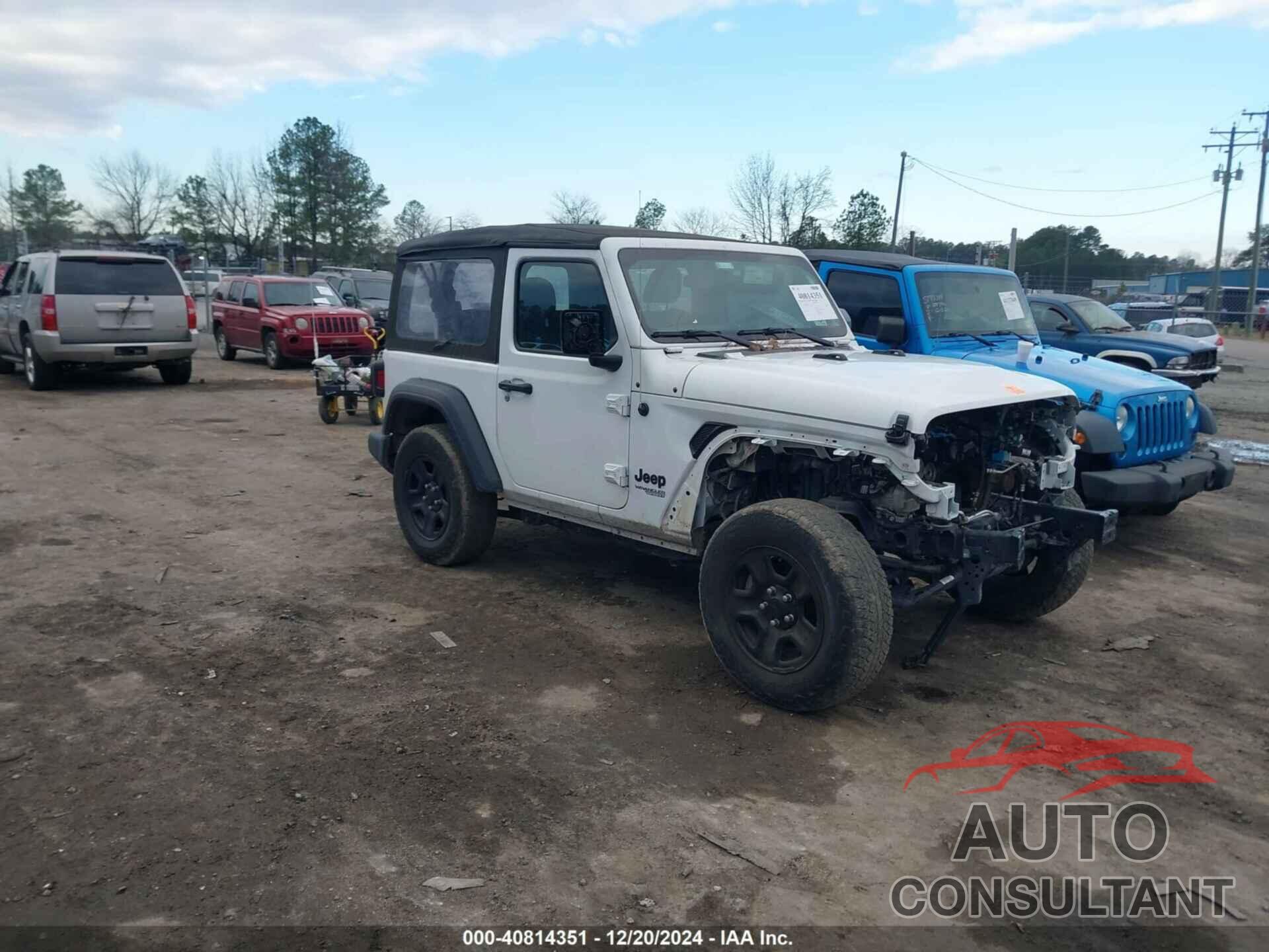 JEEP WRANGLER 2021 - 1C4GJXAN6MW677281