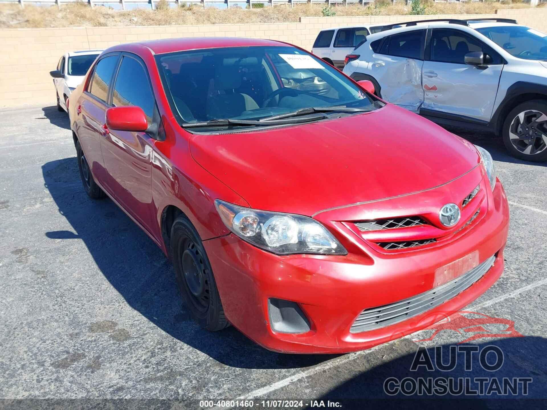 TOYOTA COROLLA 2011 - 2T1BU4EE0BC587673