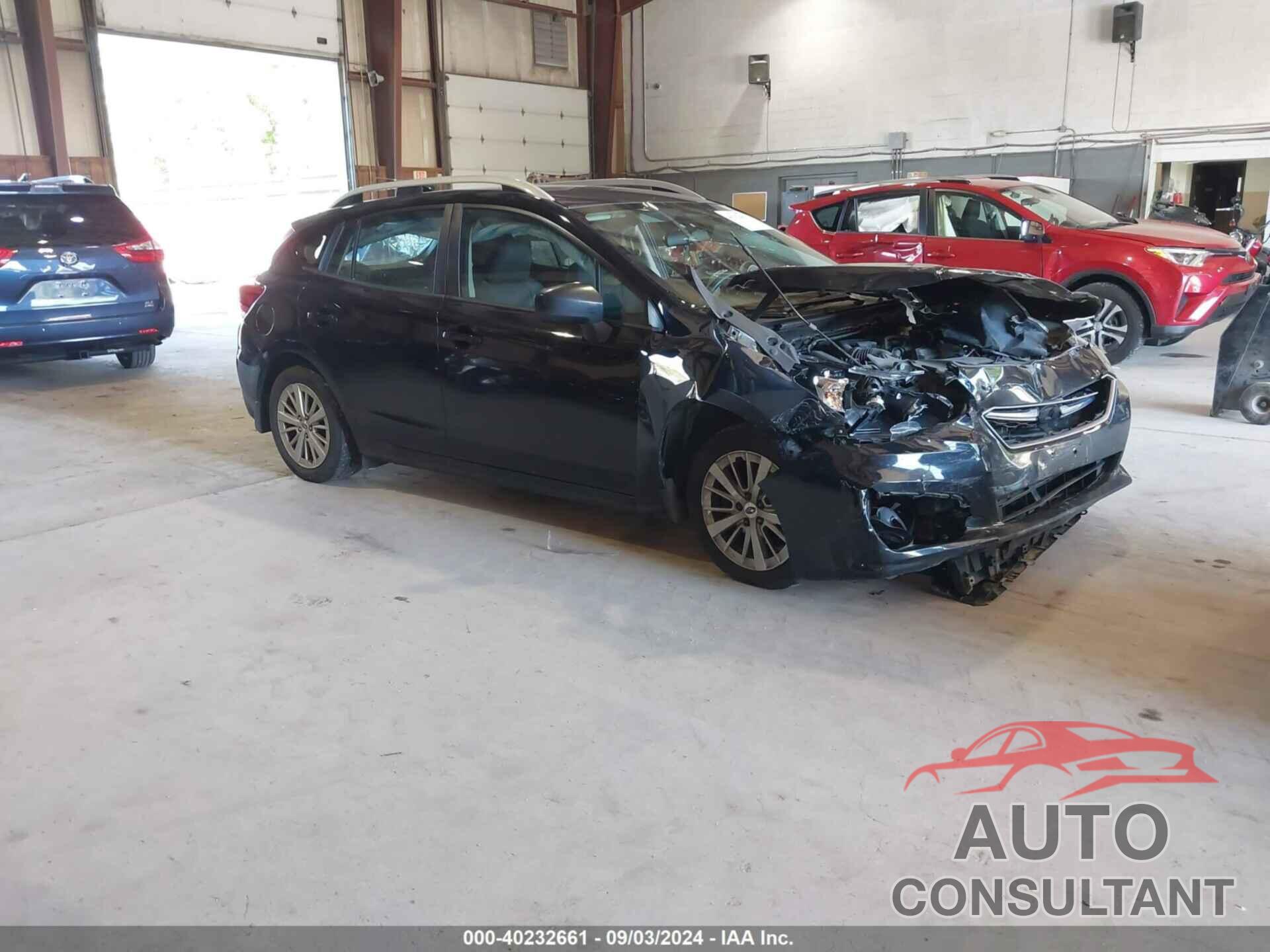 SUBARU IMPREZA 2018 - 4S3GTAB69J3734455