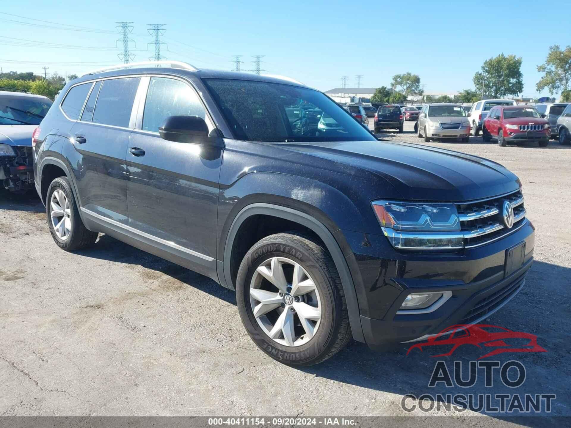 VOLKSWAGEN ATLAS 2018 - 1V2MR2CA8JC550861