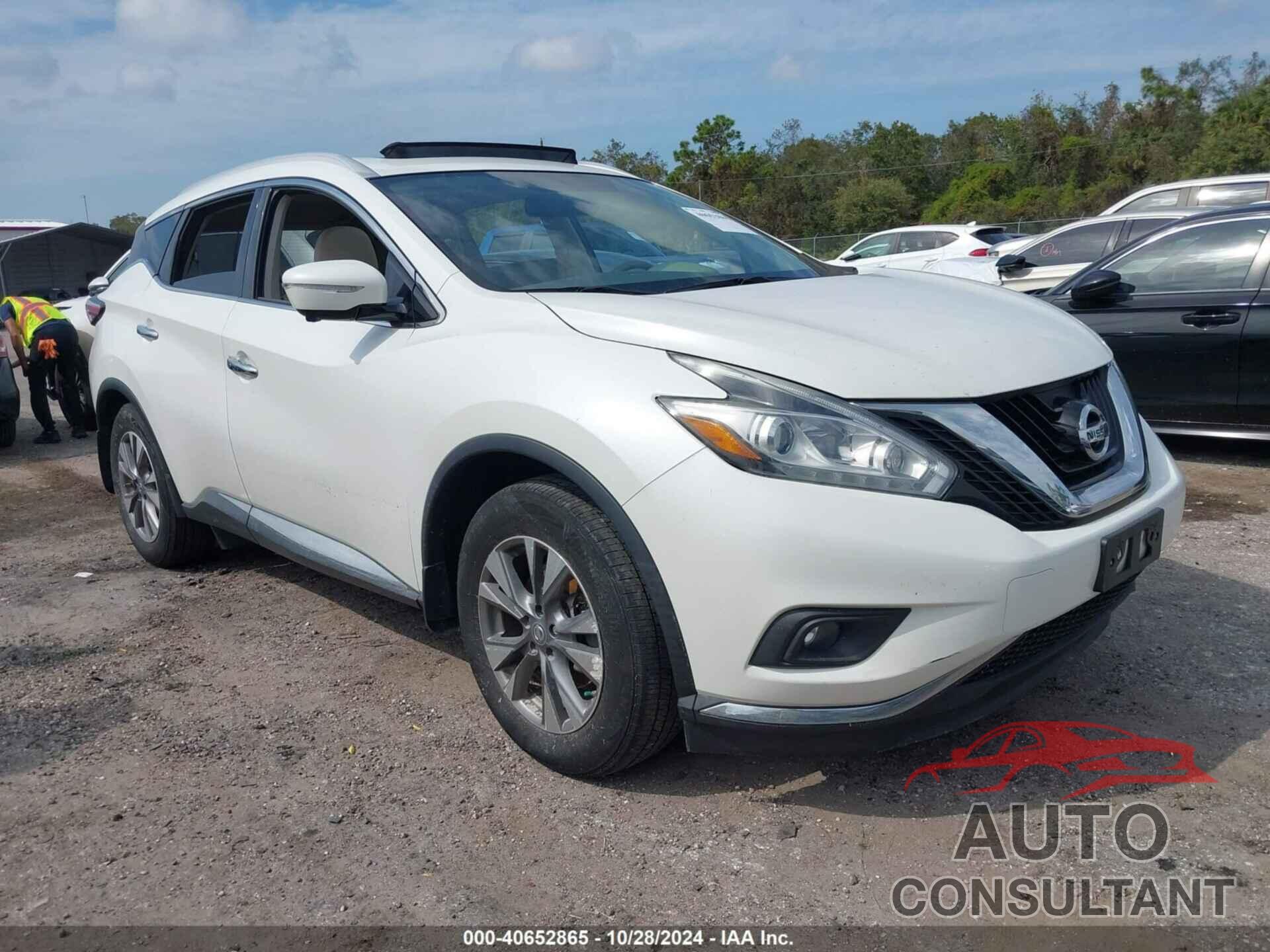 NISSAN MURANO 2015 - 5N1AZ2MH4FN224515