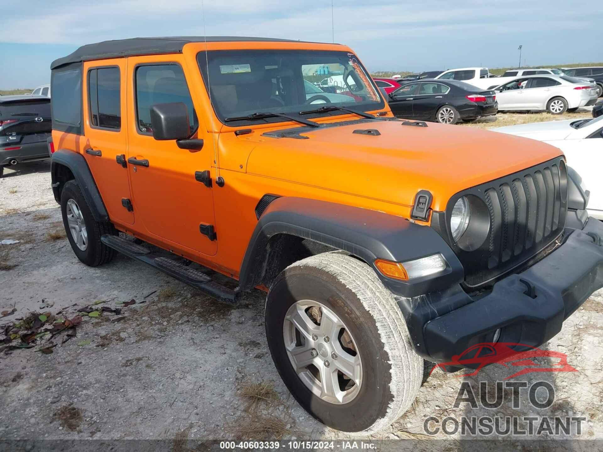 JEEP WRANGLER UNLIMITED 2018 - 1C4HJXDG5JW171874