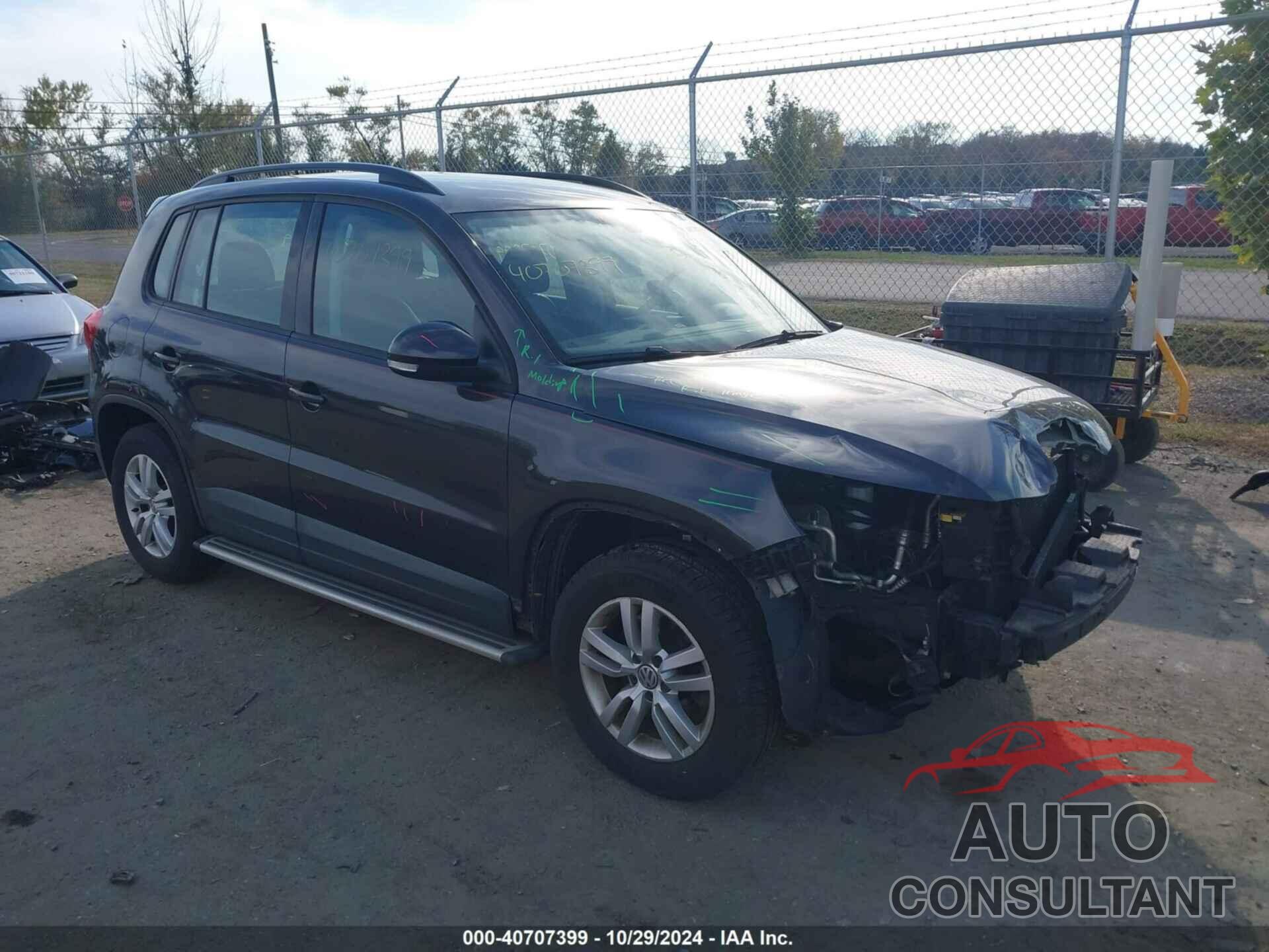 VOLKSWAGEN TIGUAN 2016 - WVGAV7AX2GW604713