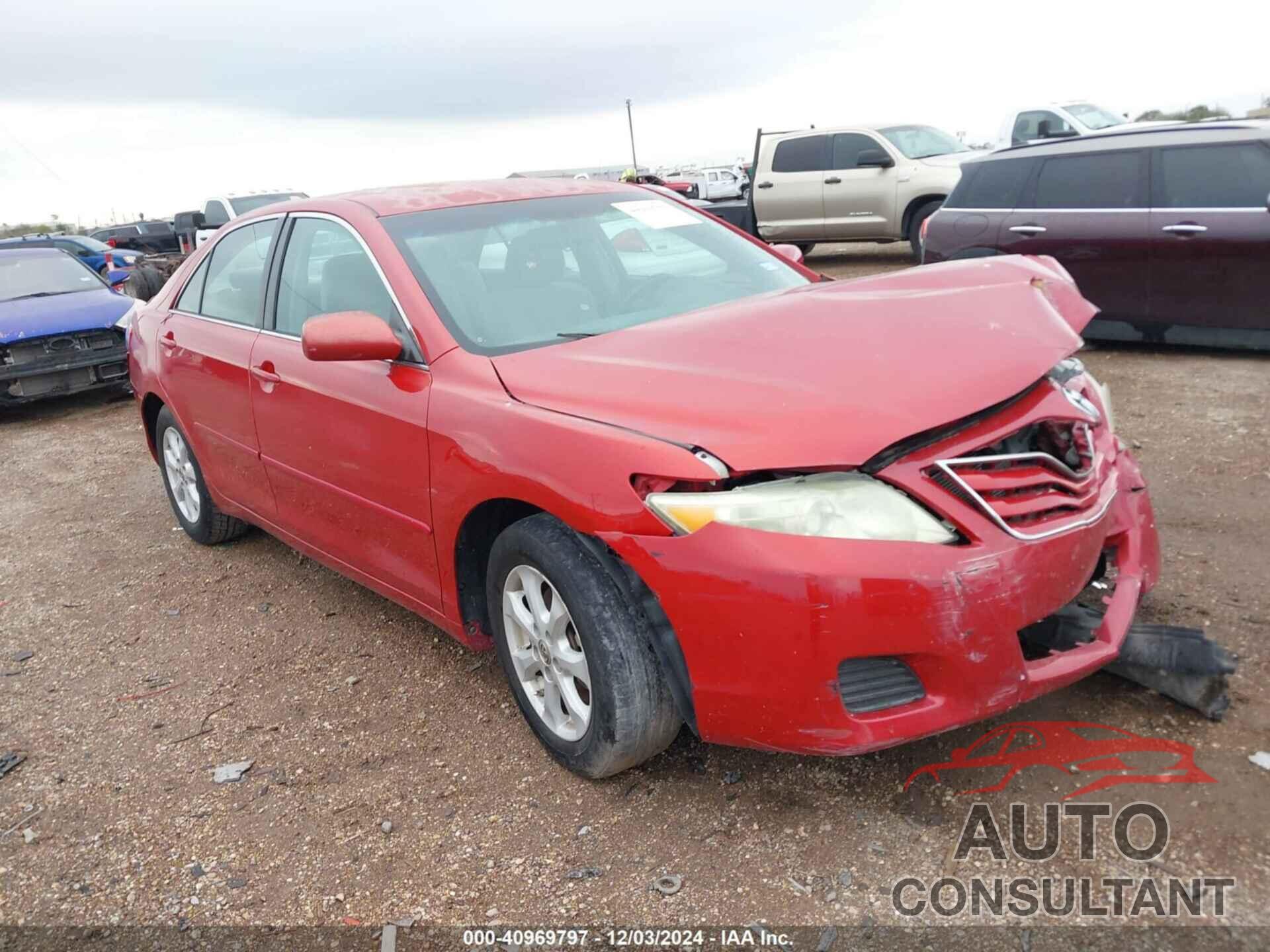TOYOTA CAMRY 2010 - 4T4BF3EKXAR087372
