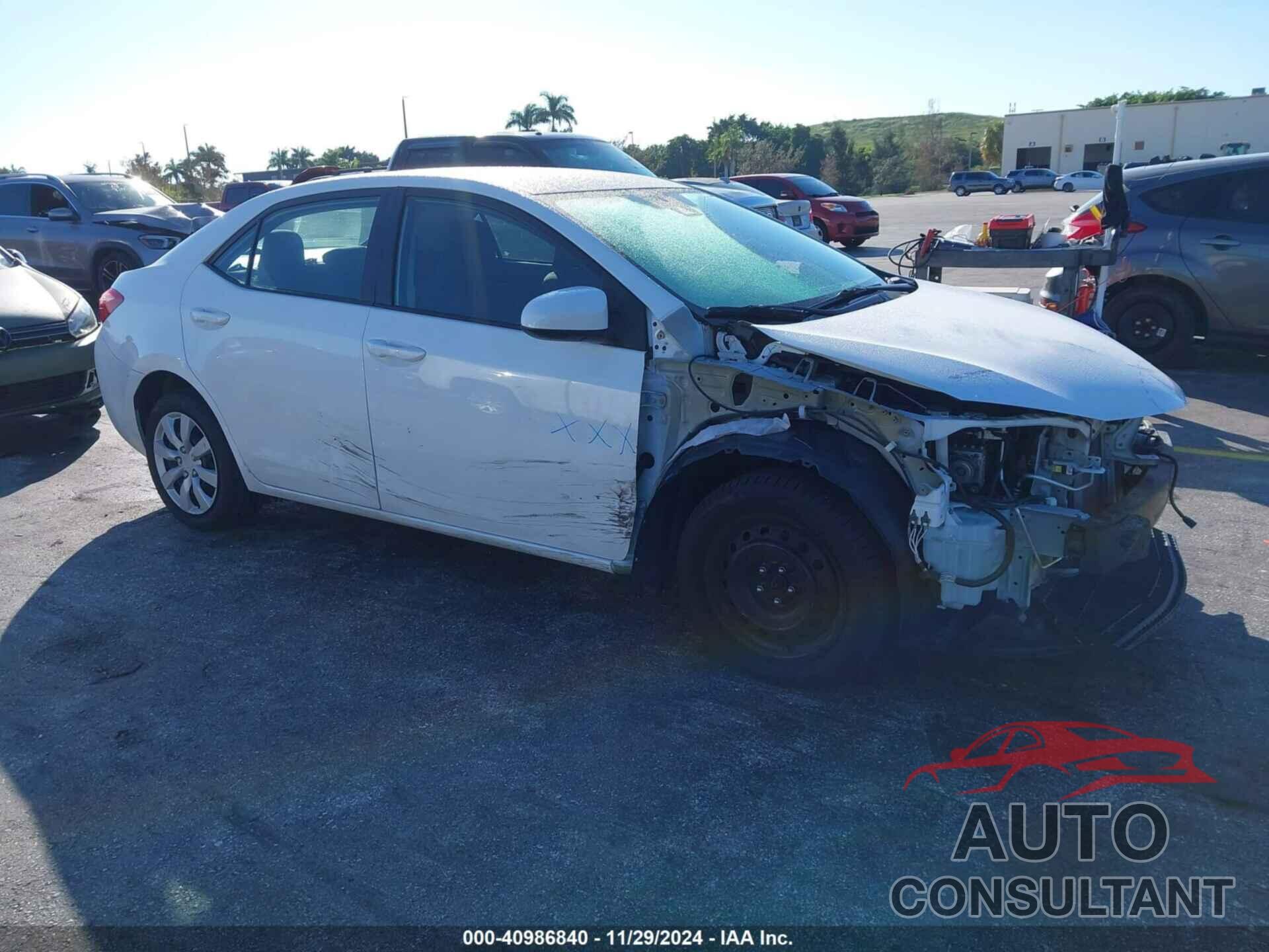 TOYOTA COROLLA 2019 - 5YFBURHE0KP866923