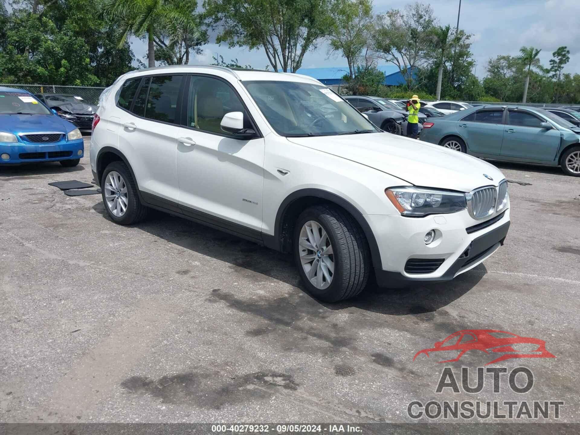 BMW X3 2017 - 5UXWZ7C38H0X39030