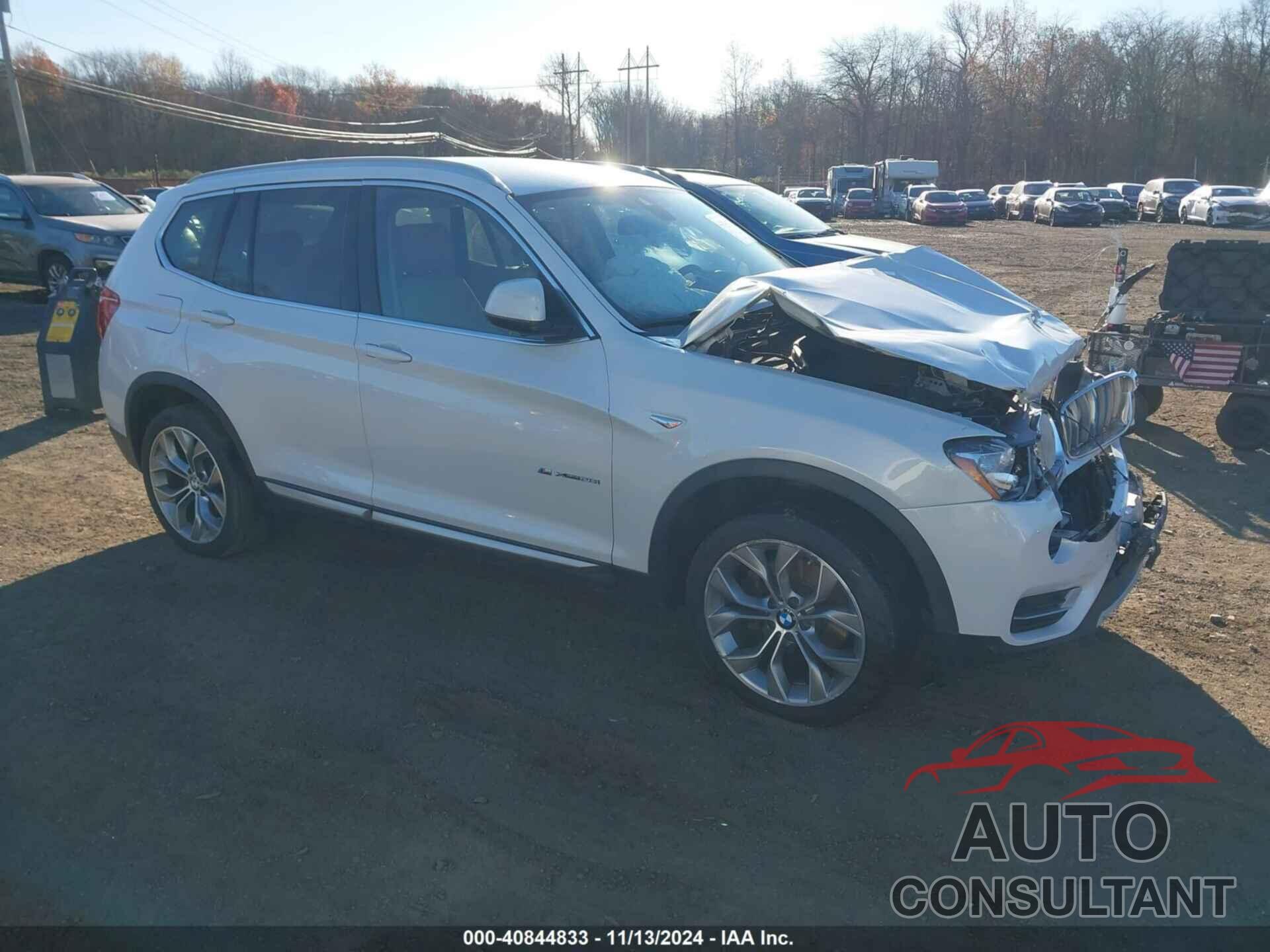 BMW X3 2017 - 5UXWX9C53H0D99565