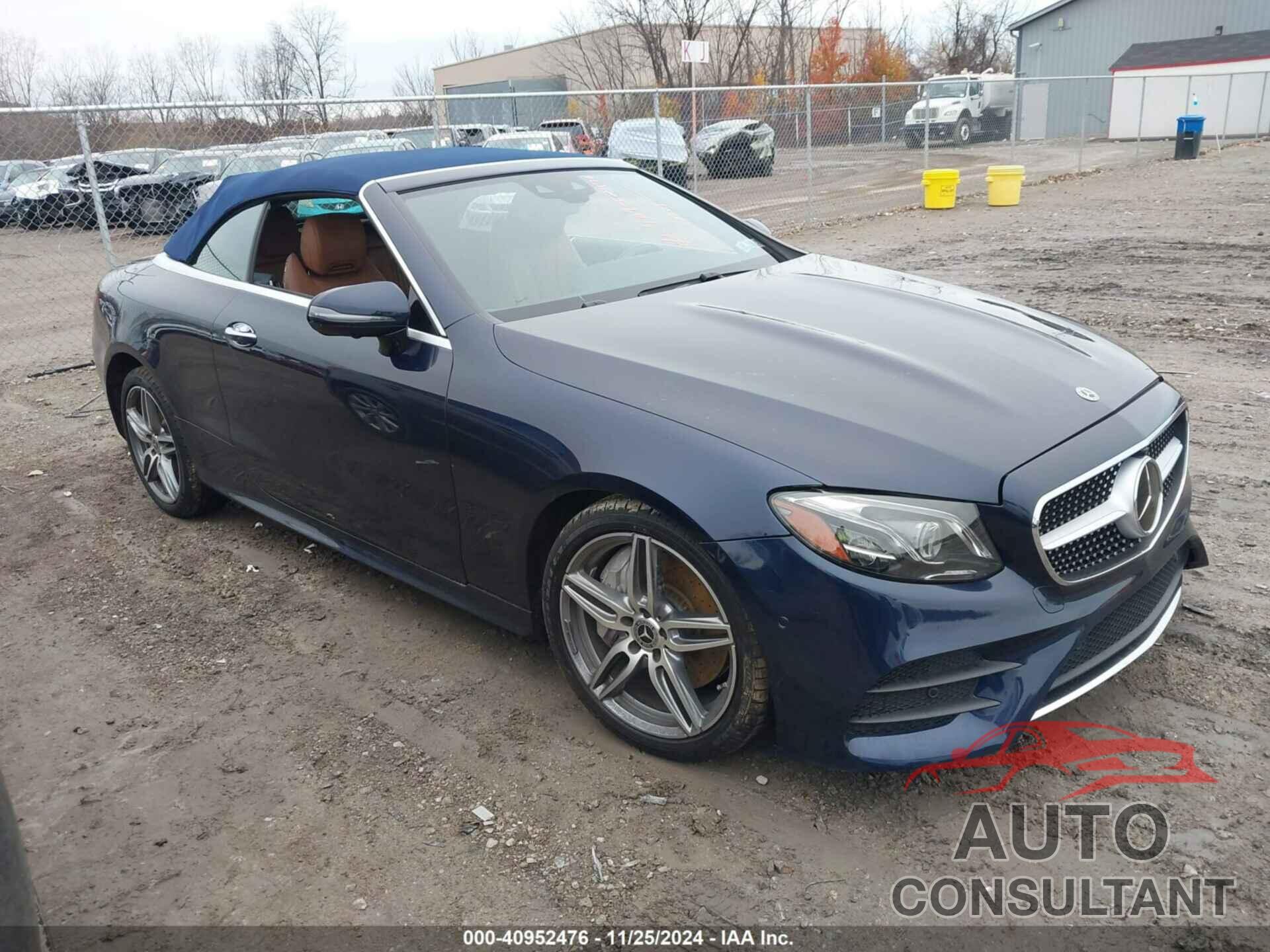MERCEDES-BENZ E 450 2019 - WDD1K6JB1KF086913