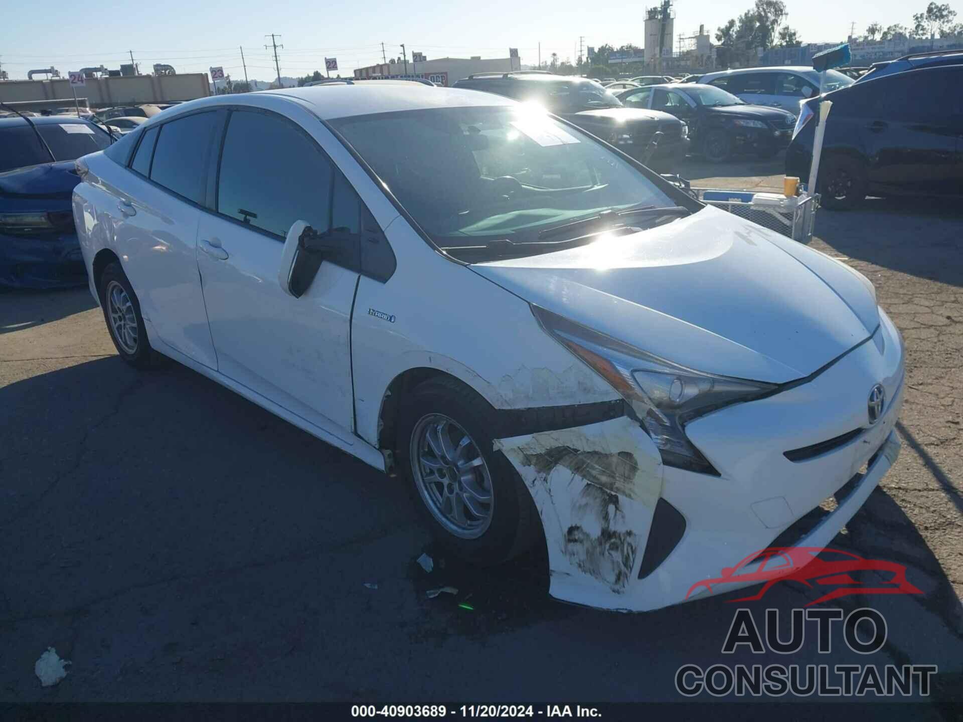 TOYOTA PRIUS 2016 - JTDKBRFU6G3016987