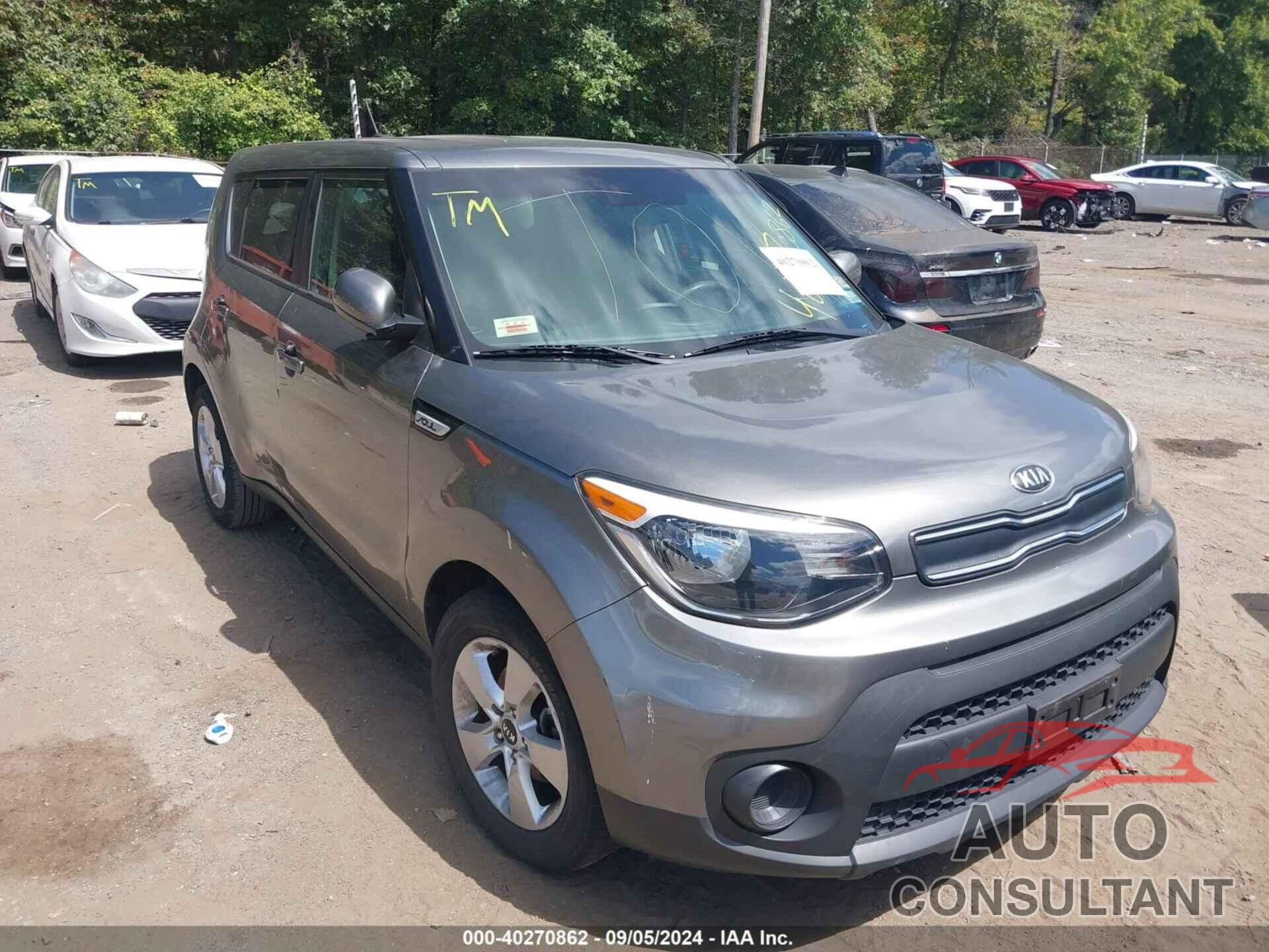 KIA SOUL 2019 - KNDJN2A23K7003003