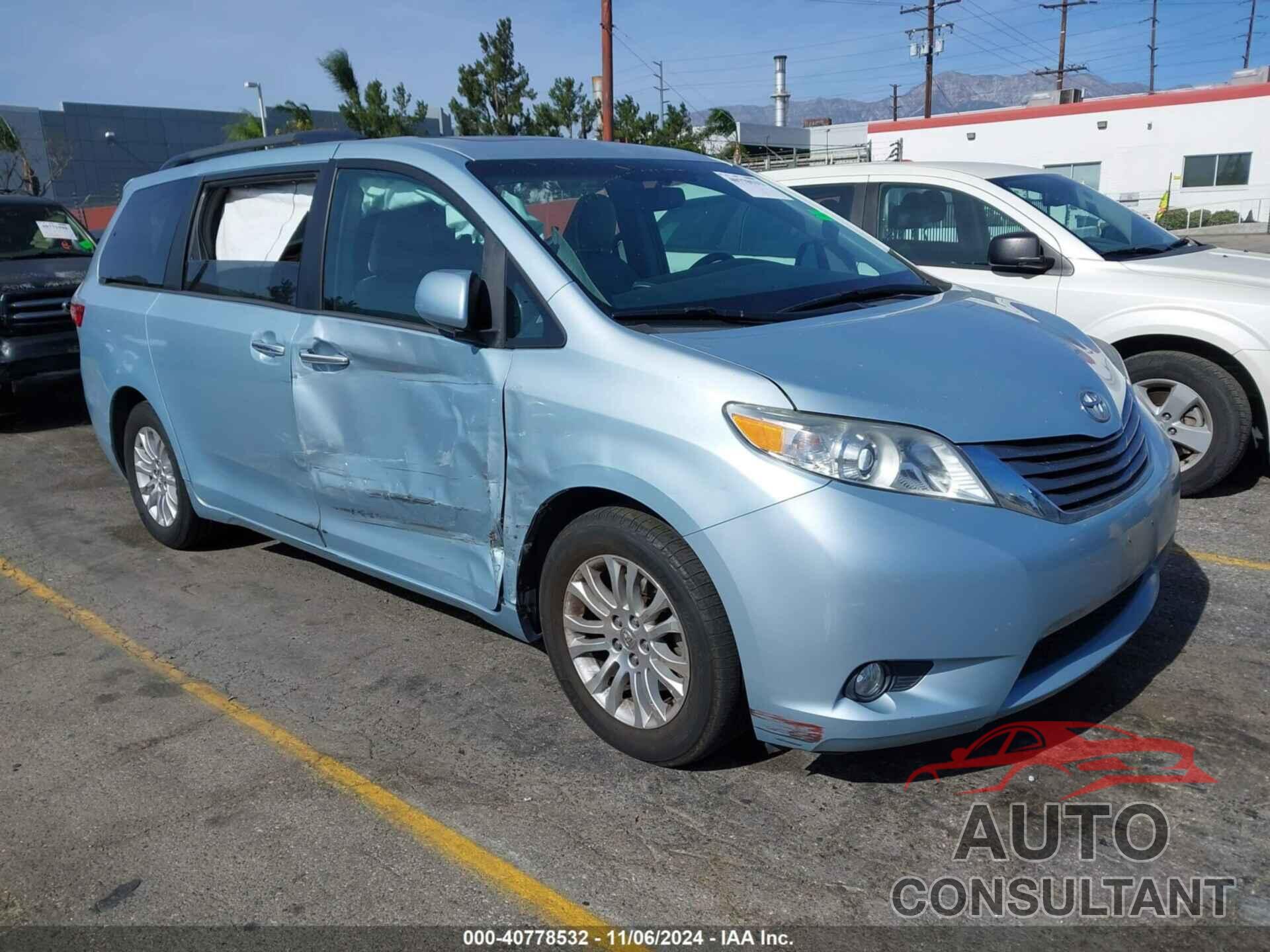 TOYOTA SIENNA 2016 - 5TDYK3DC4GS728656