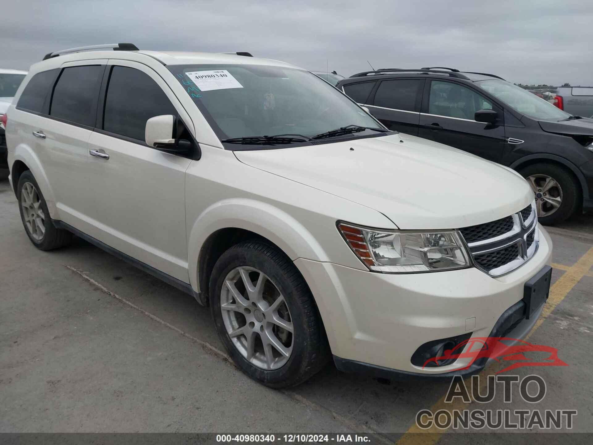 DODGE JOURNEY 2013 - 3C4PDCDG6DT600476