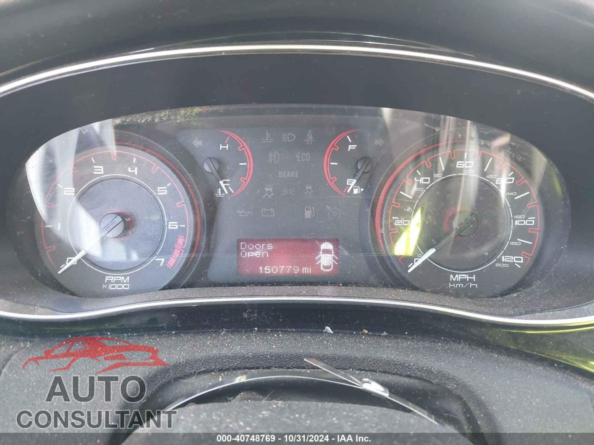DODGE DART 2013 - 1C3CDFBA7DD296468