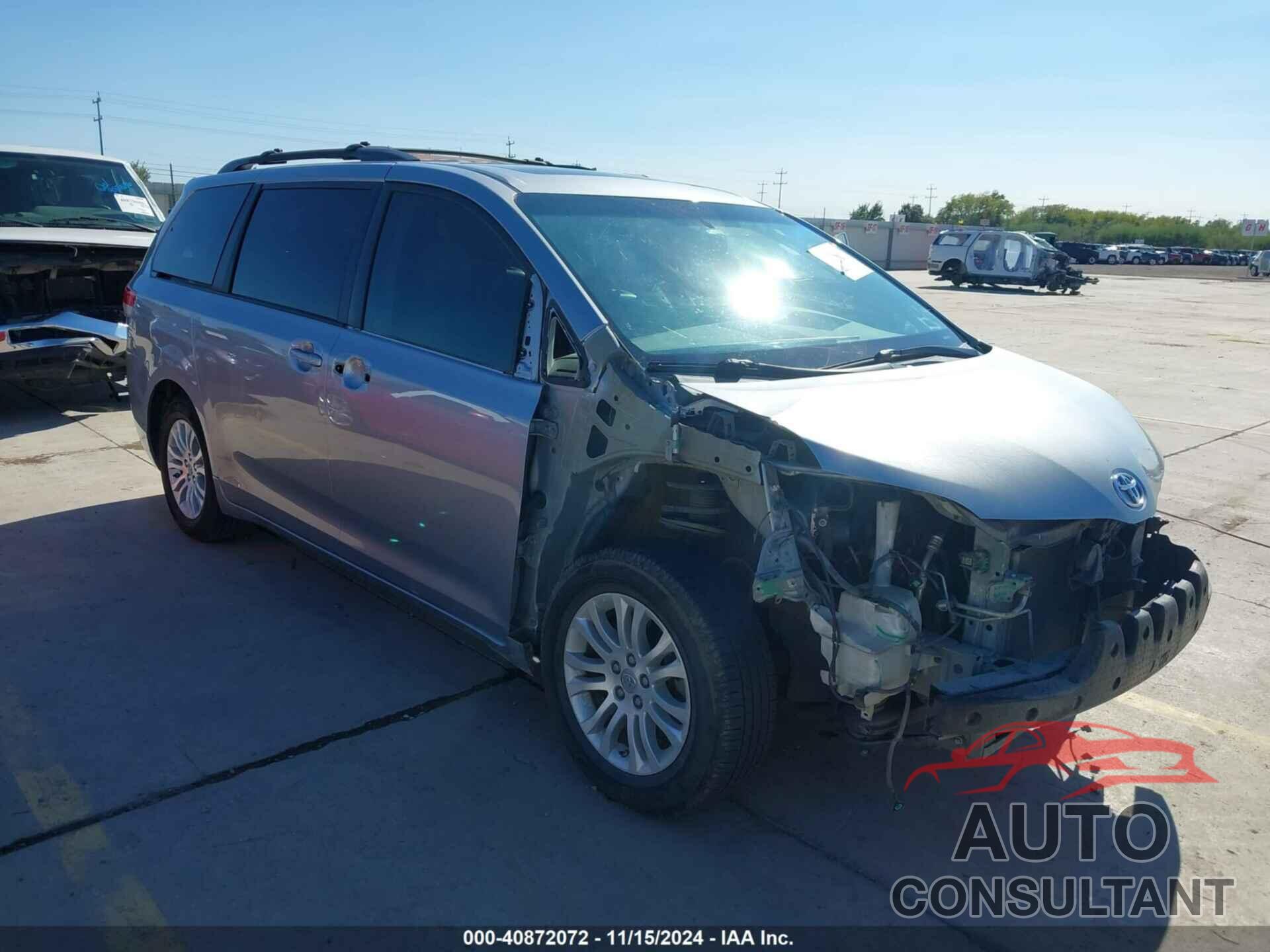 TOYOTA SIENNA 2012 - 5TDYK3DC1CS238072