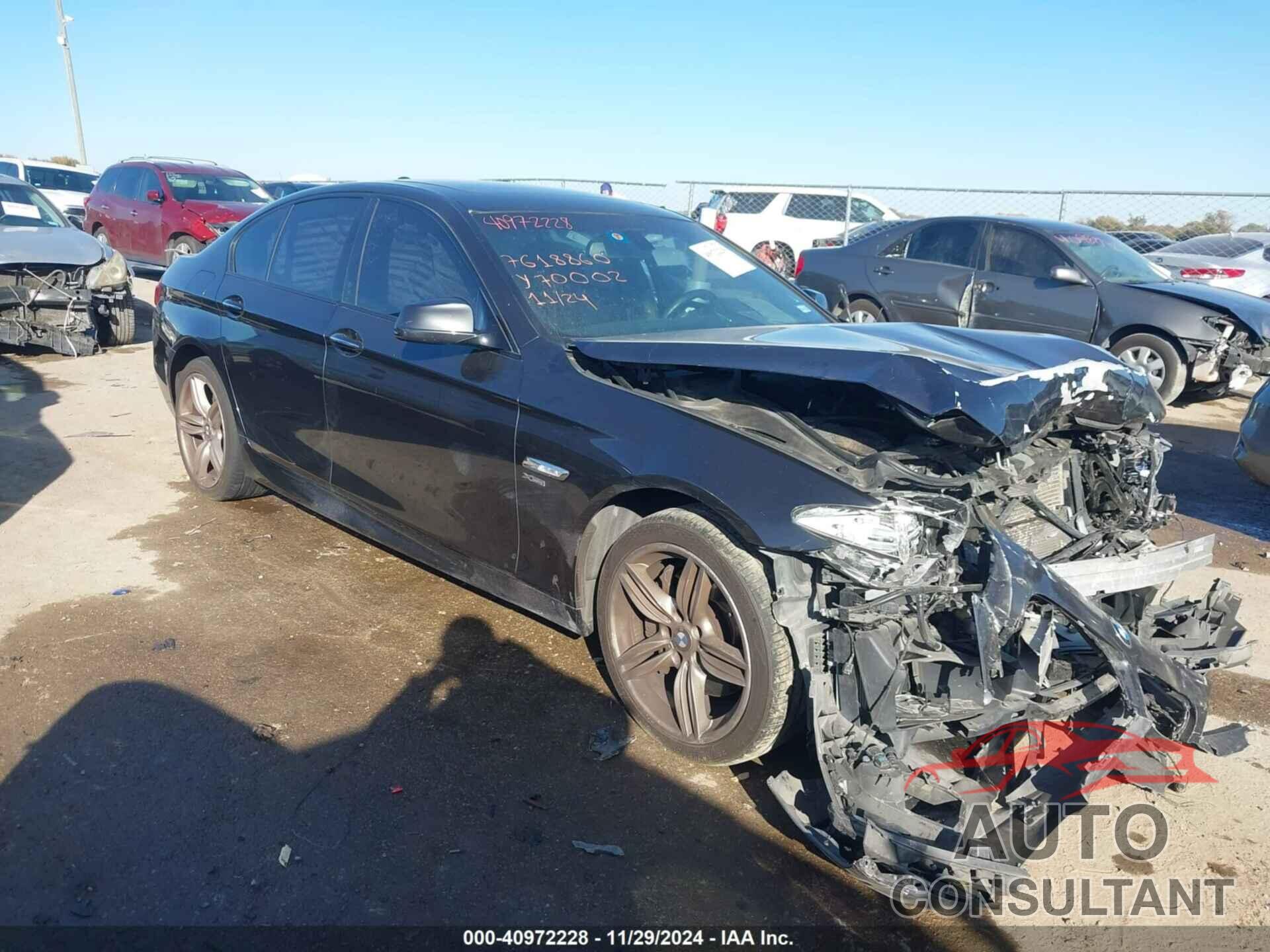 BMW 550I 2012 - WBAFU9C56CDY70002