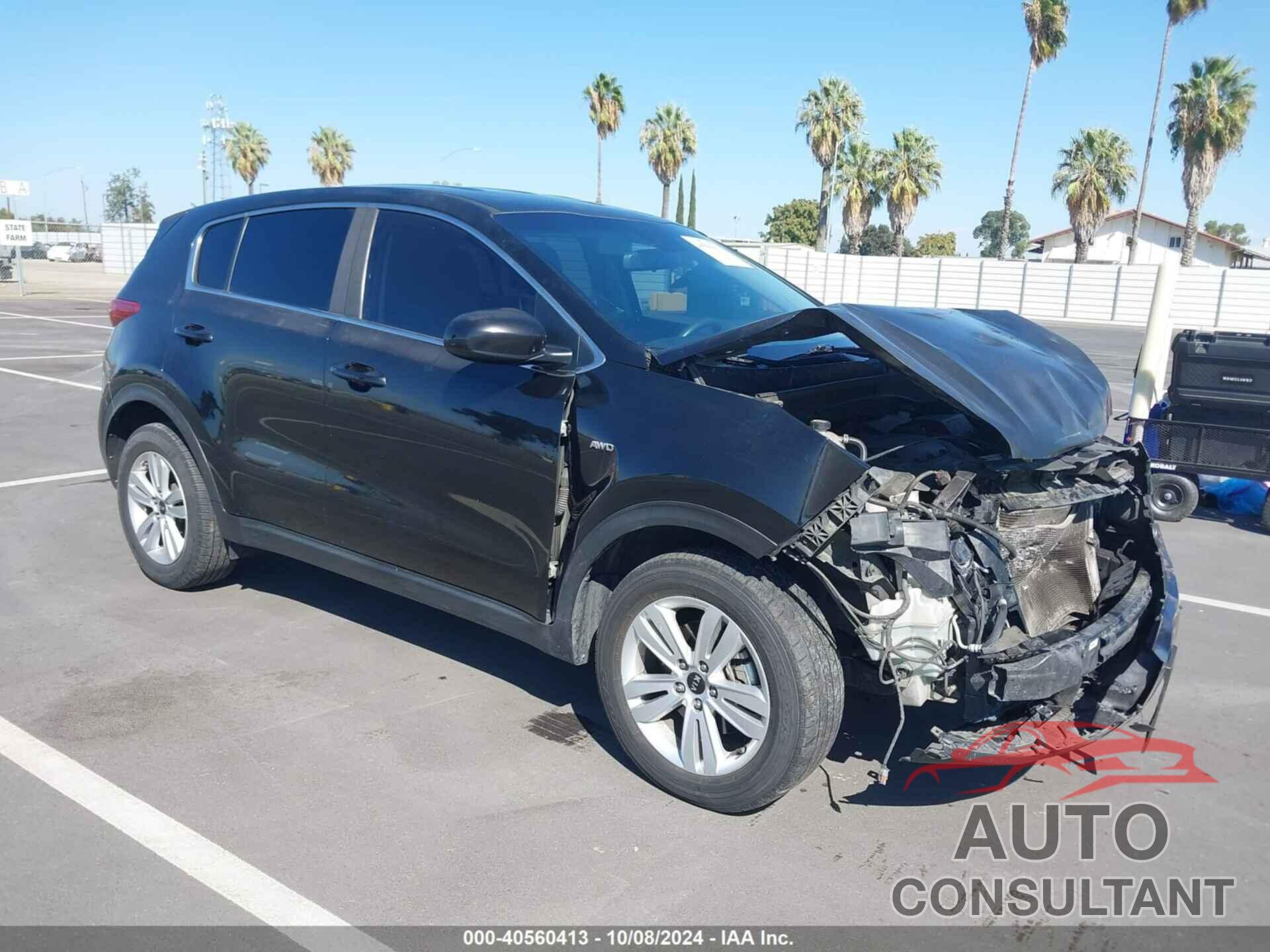 KIA SPORTAGE 2017 - KNDPMCAC8H7257651