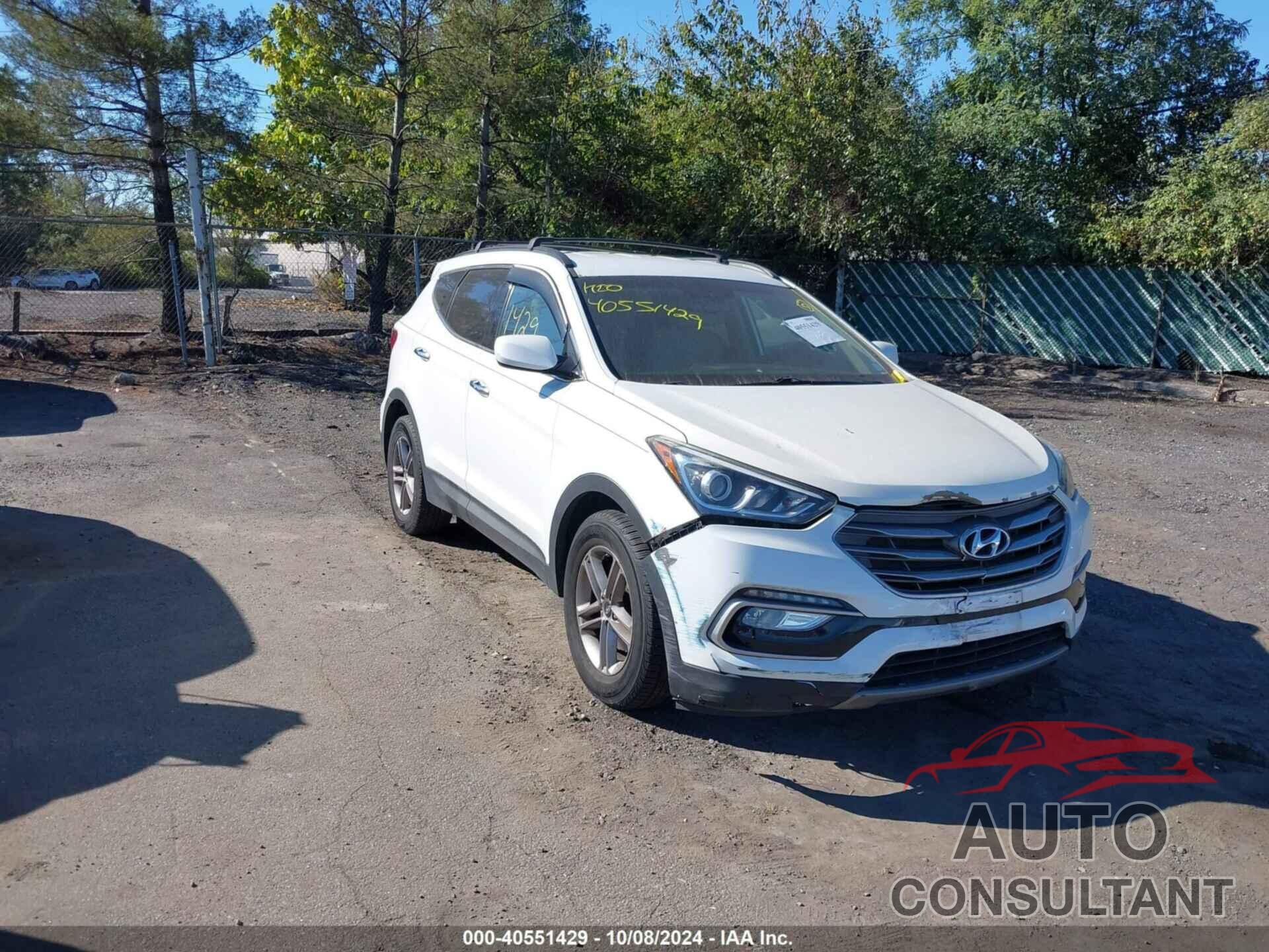 HYUNDAI SANTA FE SPORT 2017 - 5NMZUDLB3HH016446
