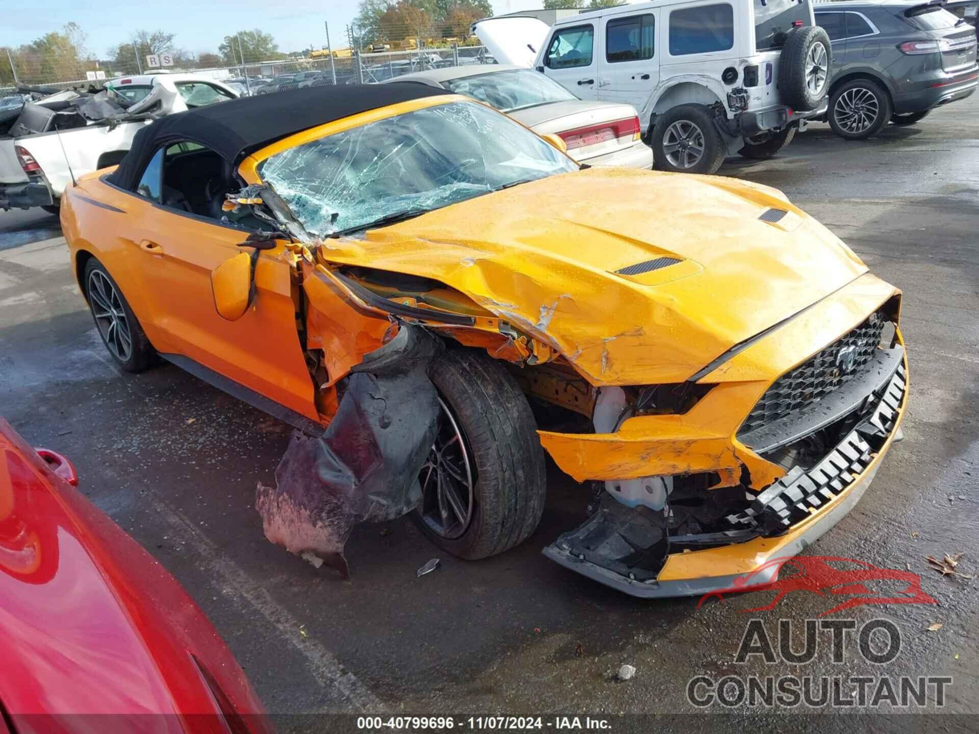 FORD MUSTANG 2019 - 1FATP8UHXK5159725