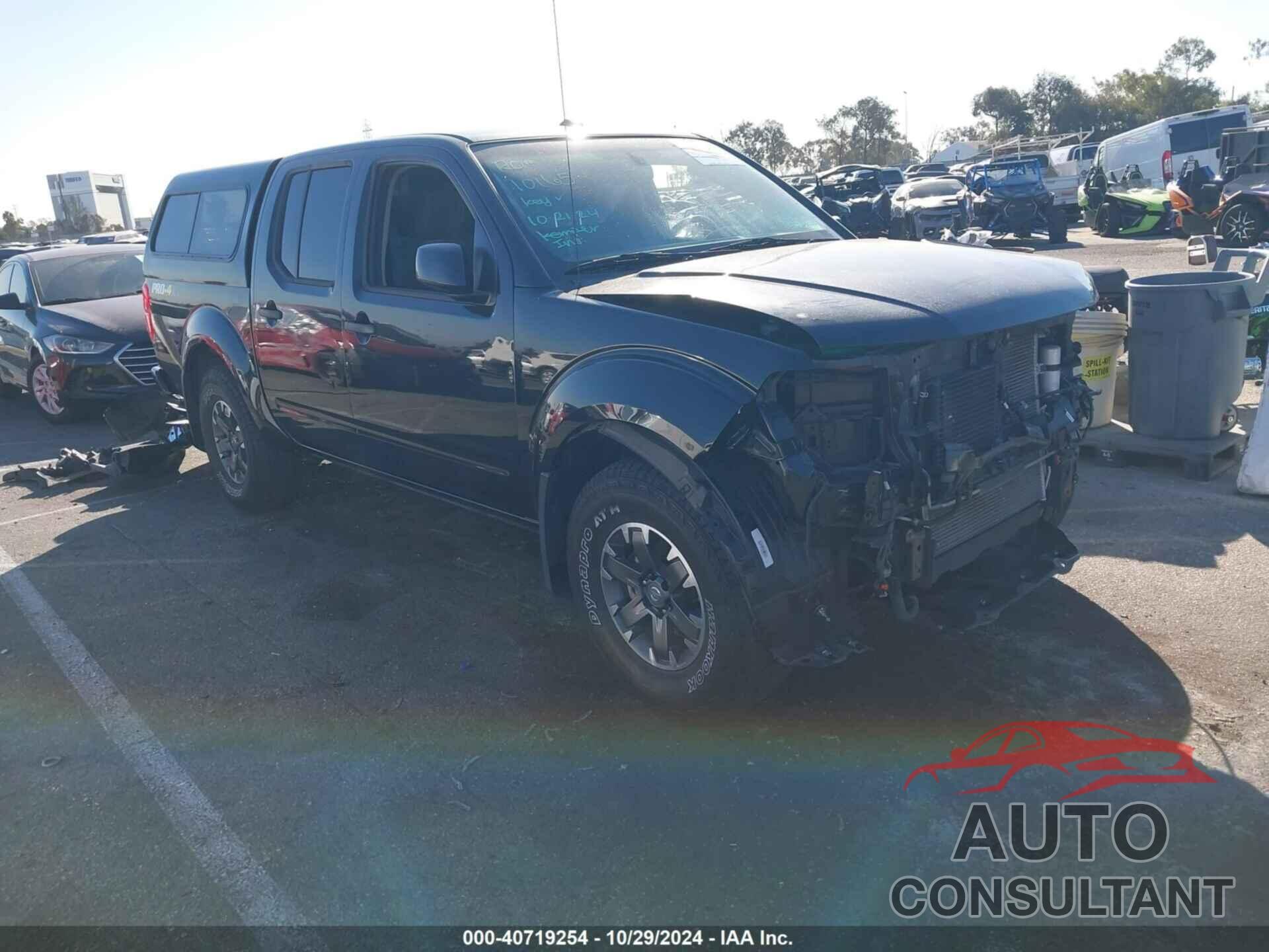 NISSAN FRONTIER 2019 - 1N6AD0EV7KN741018