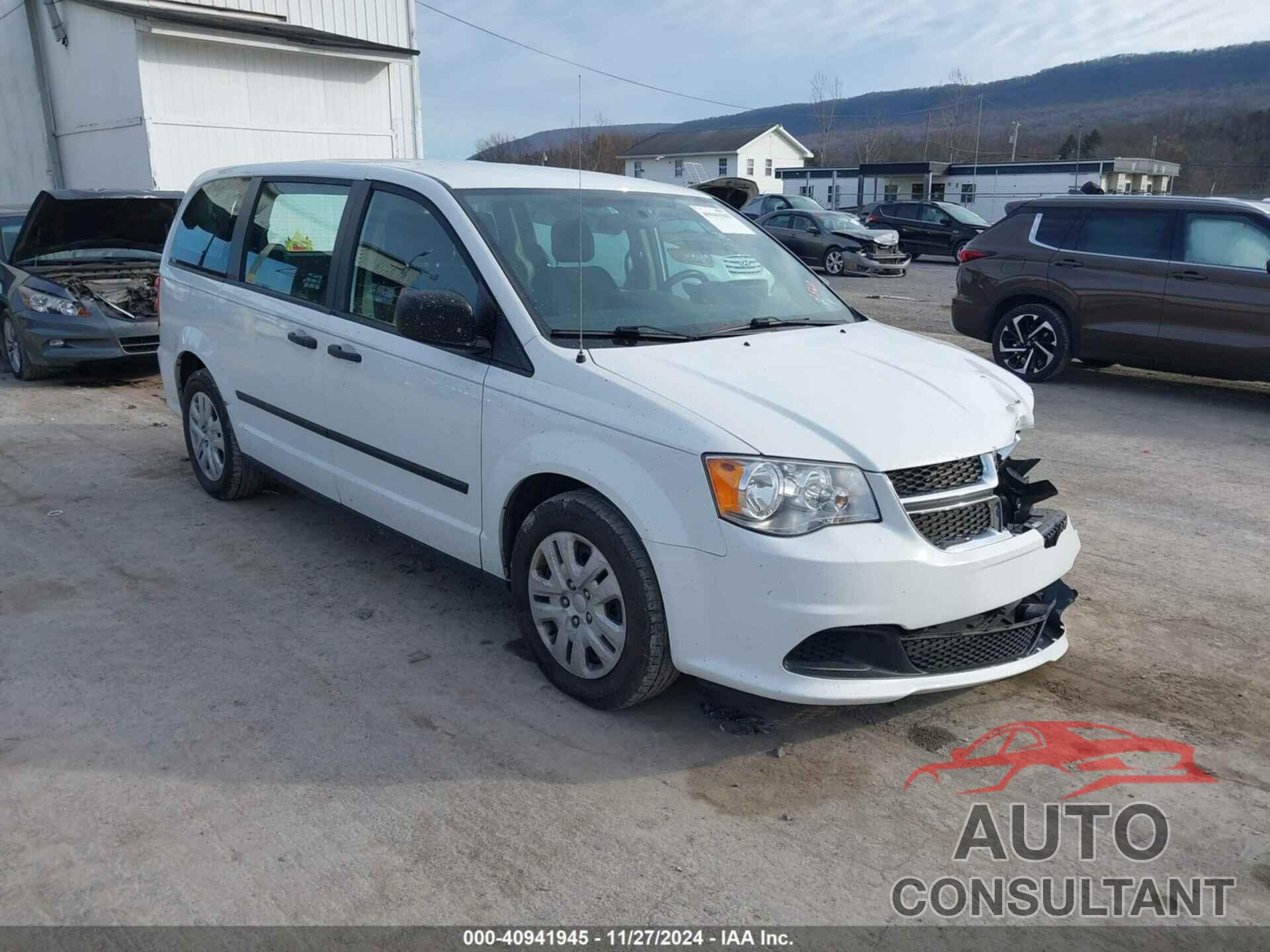 DODGE GRAND CARAVAN 2016 - 2C4RDGBGXGR192560