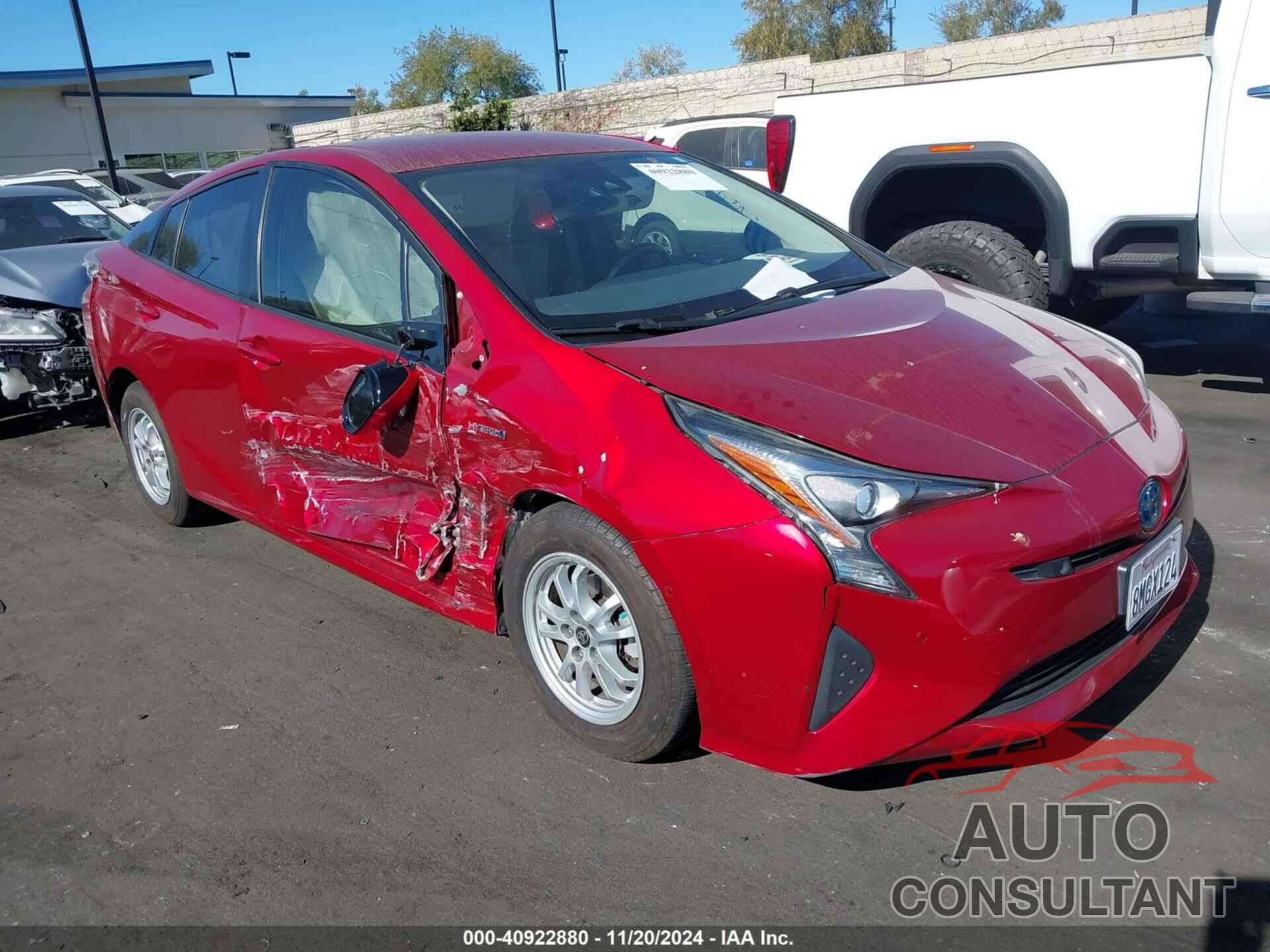 TOYOTA PRIUS 2017 - JTDKARFUXH3538560