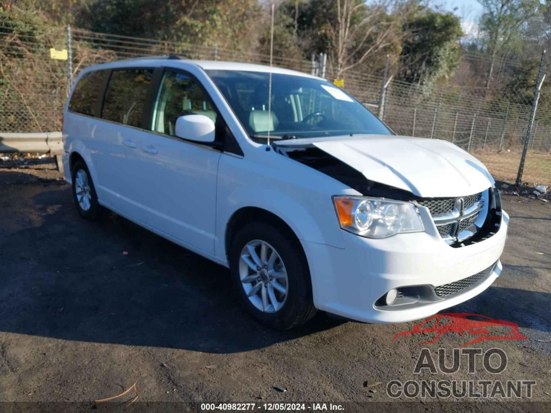 DODGE GRAND CARAVAN 2018 - 2C4RDGCG8JR300311