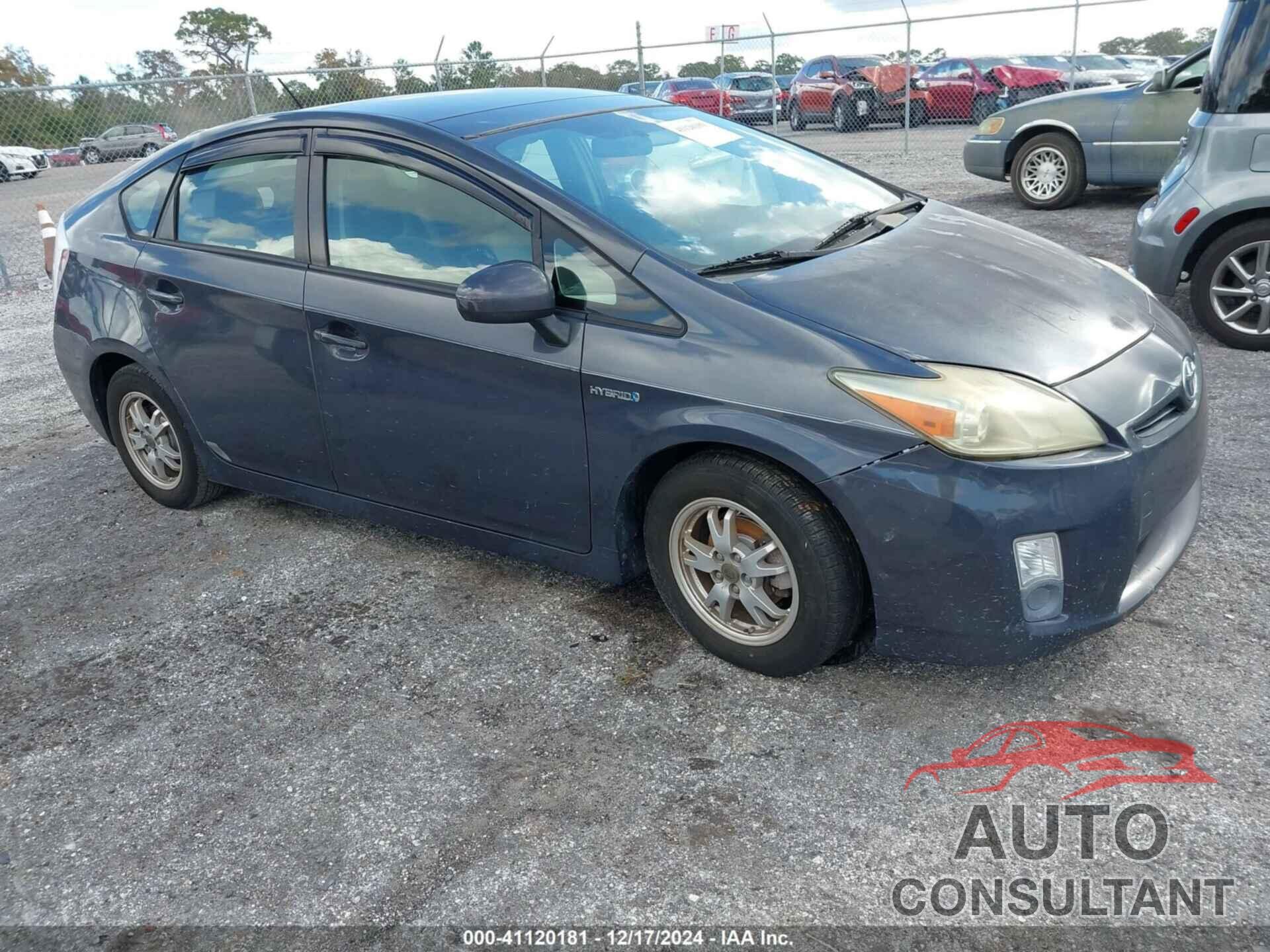 TOYOTA PRIUS 2010 - JTDKN3DUXA0165354