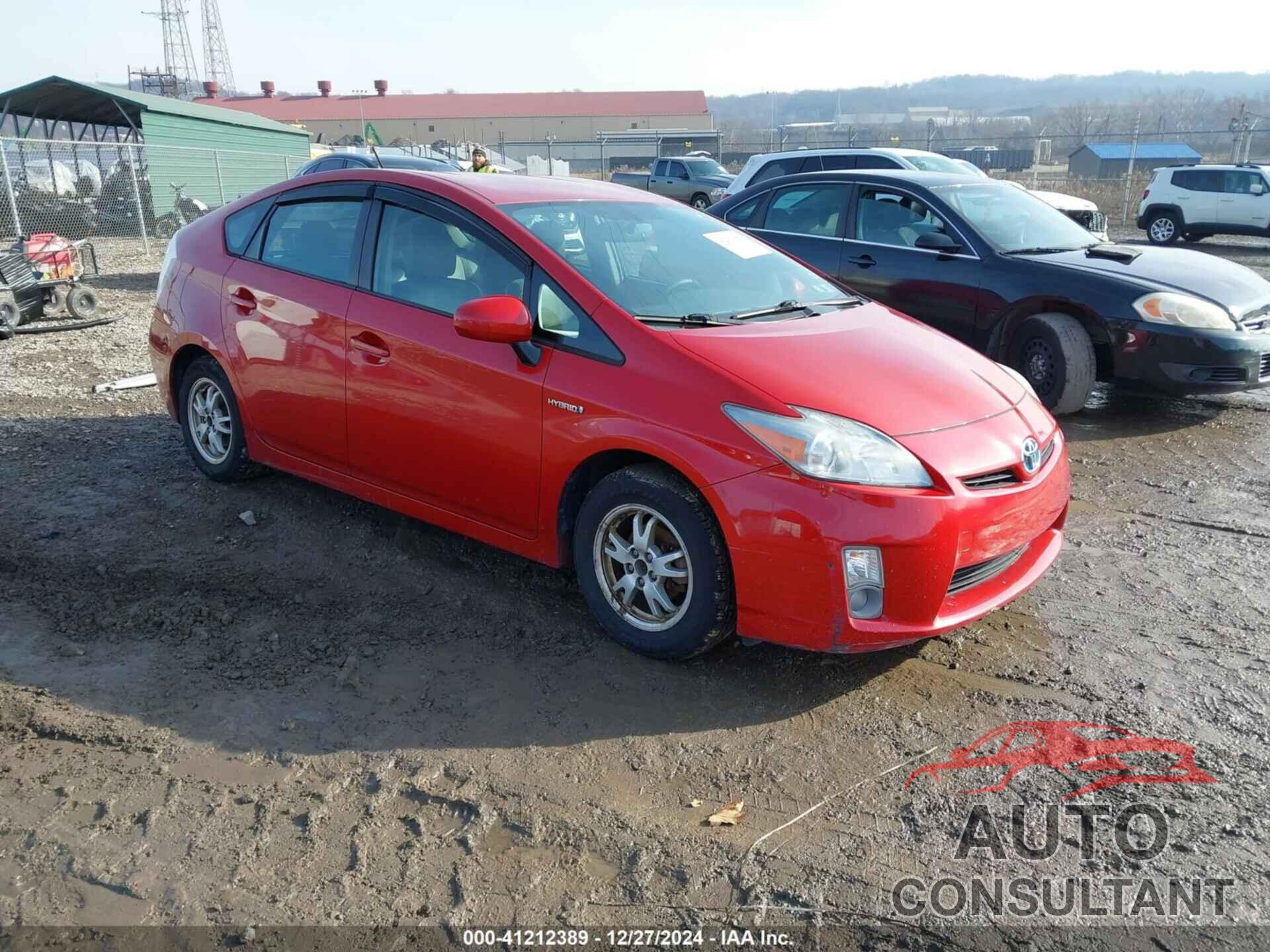 TOYOTA PRIUS 2010 - JTDKN3DU5A0088599